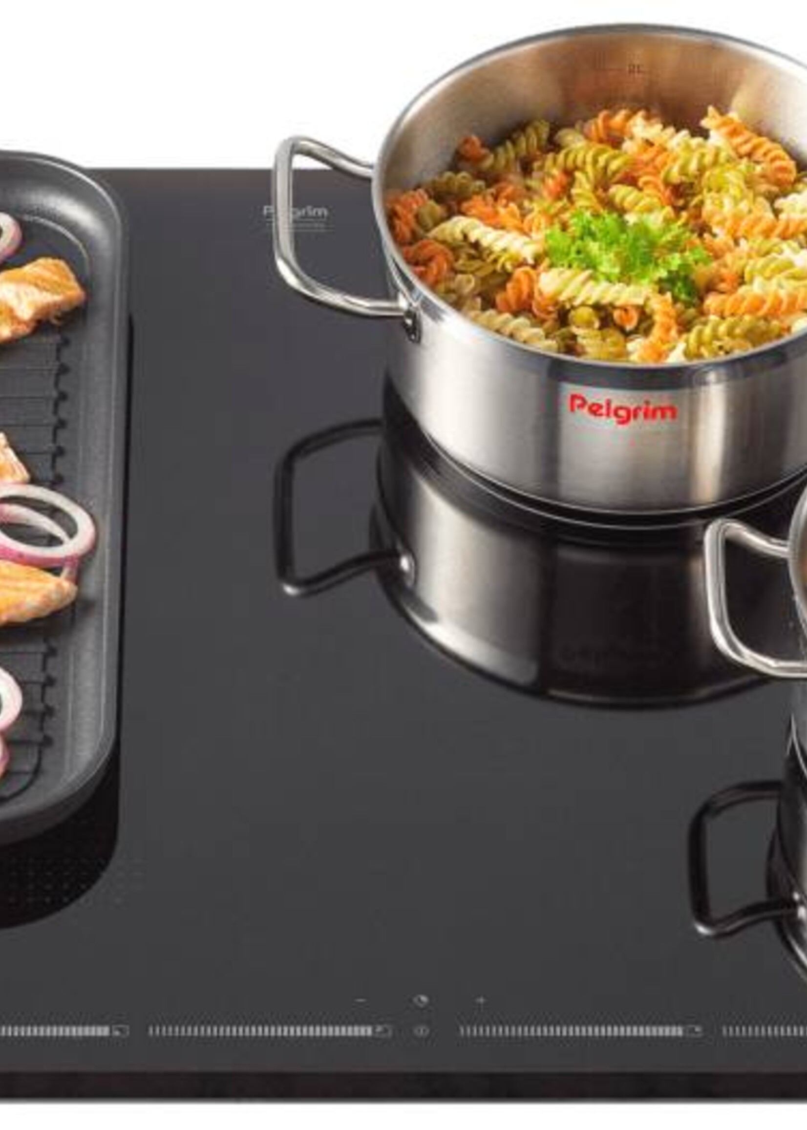 Pelgrim IDK883ONY Inductie kookplaat - 77 cm