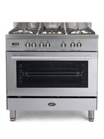 Boretti MFBG901IX gasfornuis - 90 cm