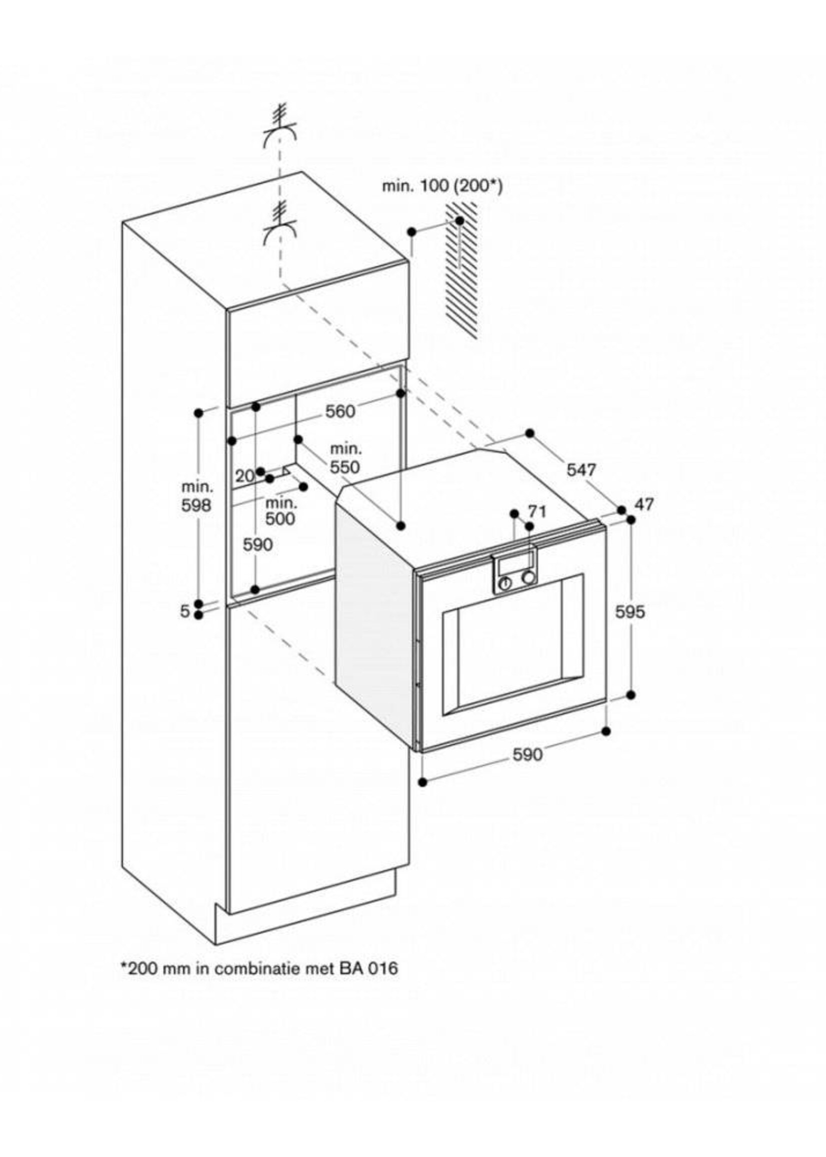 Gaggenau BO421112 400 serie solo oven
