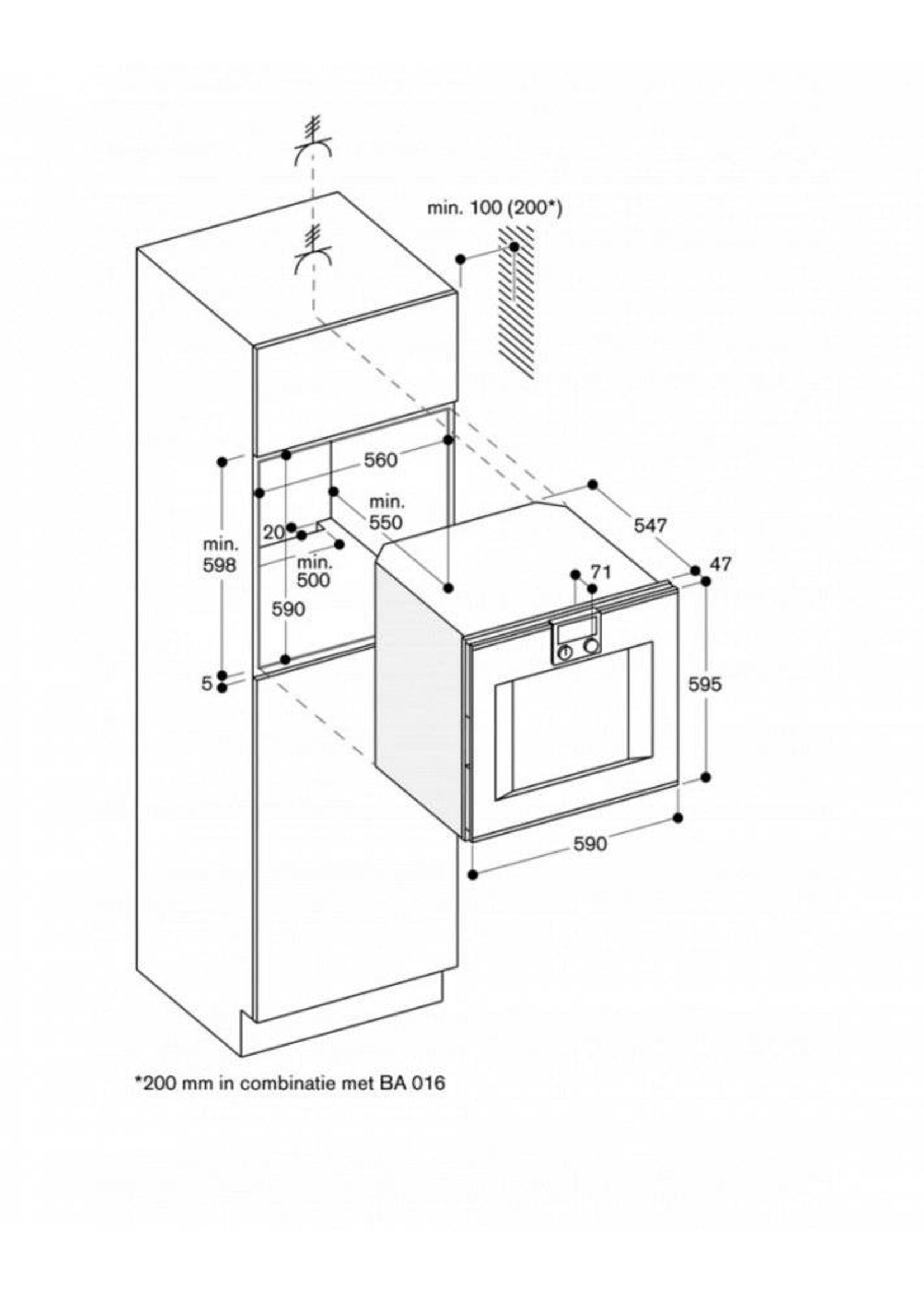 Gaggenau BO421112 400 serie solo oven