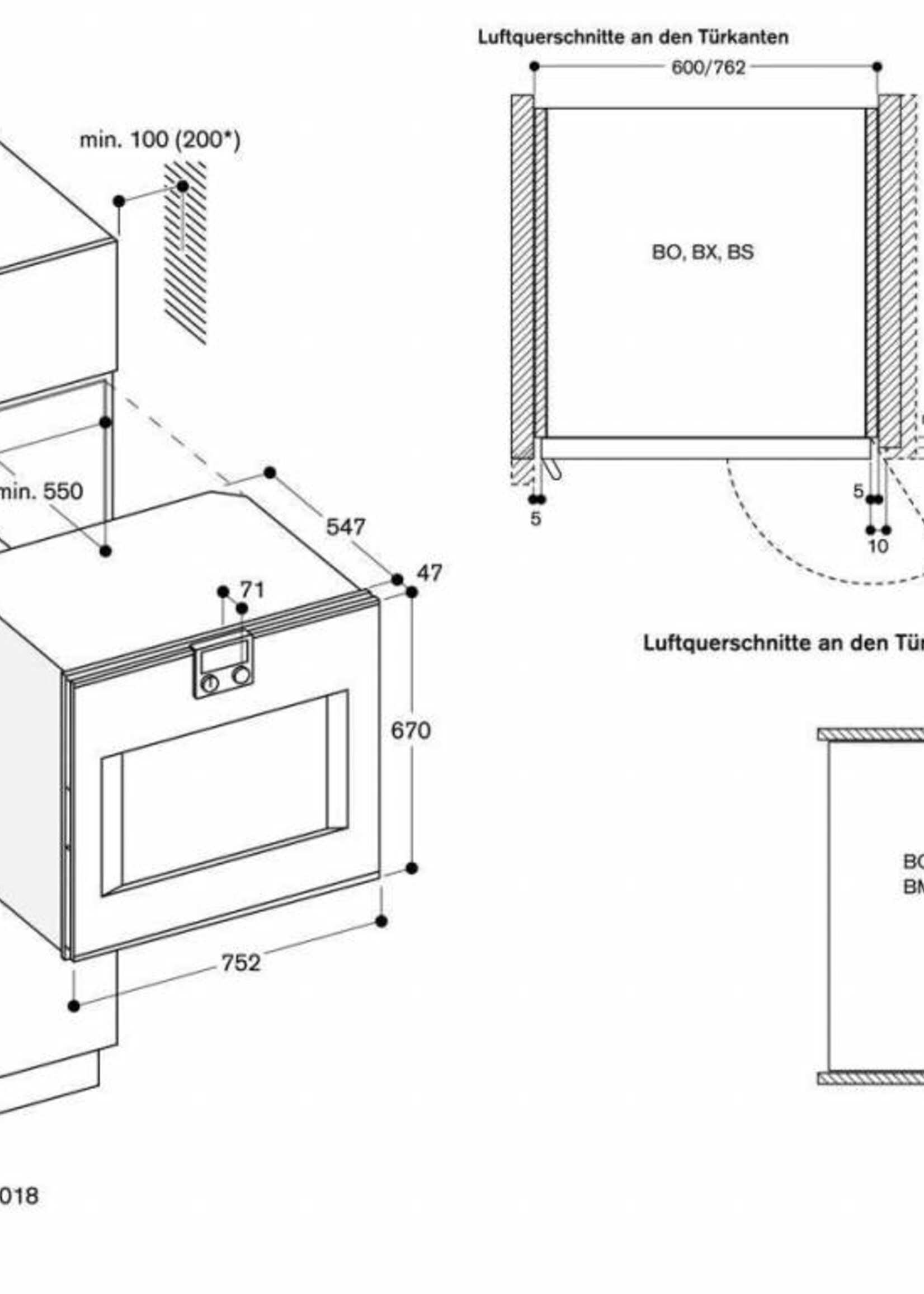 Gaggenau BO481111 400 serie solo oven