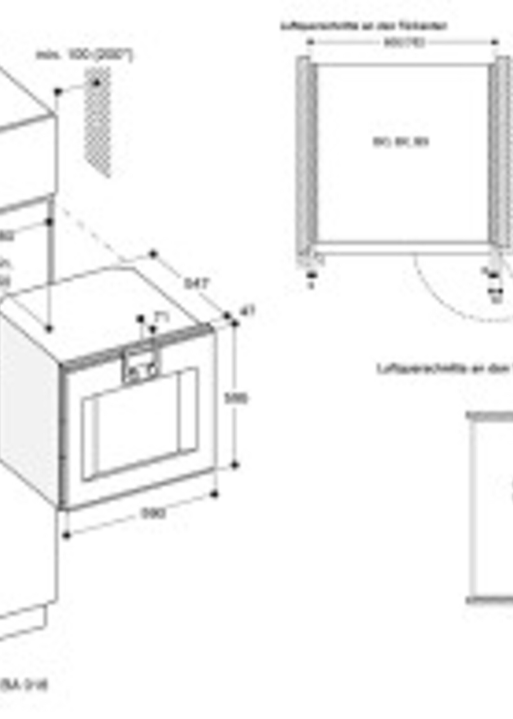 Gaggenau BO470111 400 serie solo oven