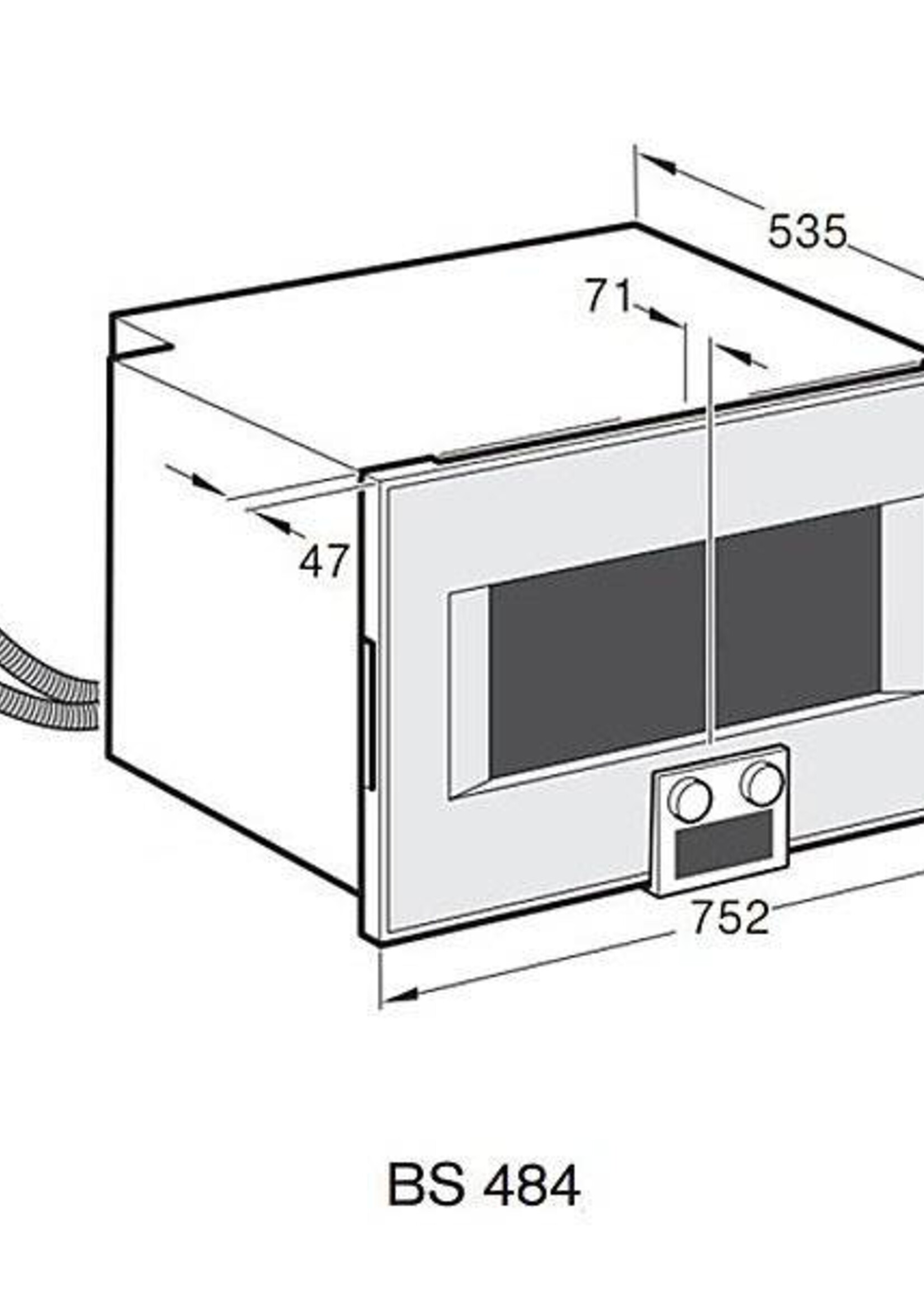 Gaggenau BS484111 400 serie combi-stoomoven