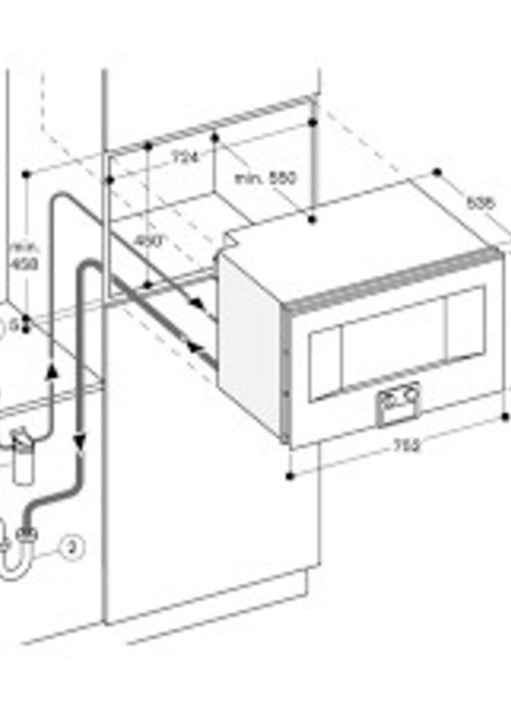 Gaggenau BS484111 400 serie combi-stoomoven
