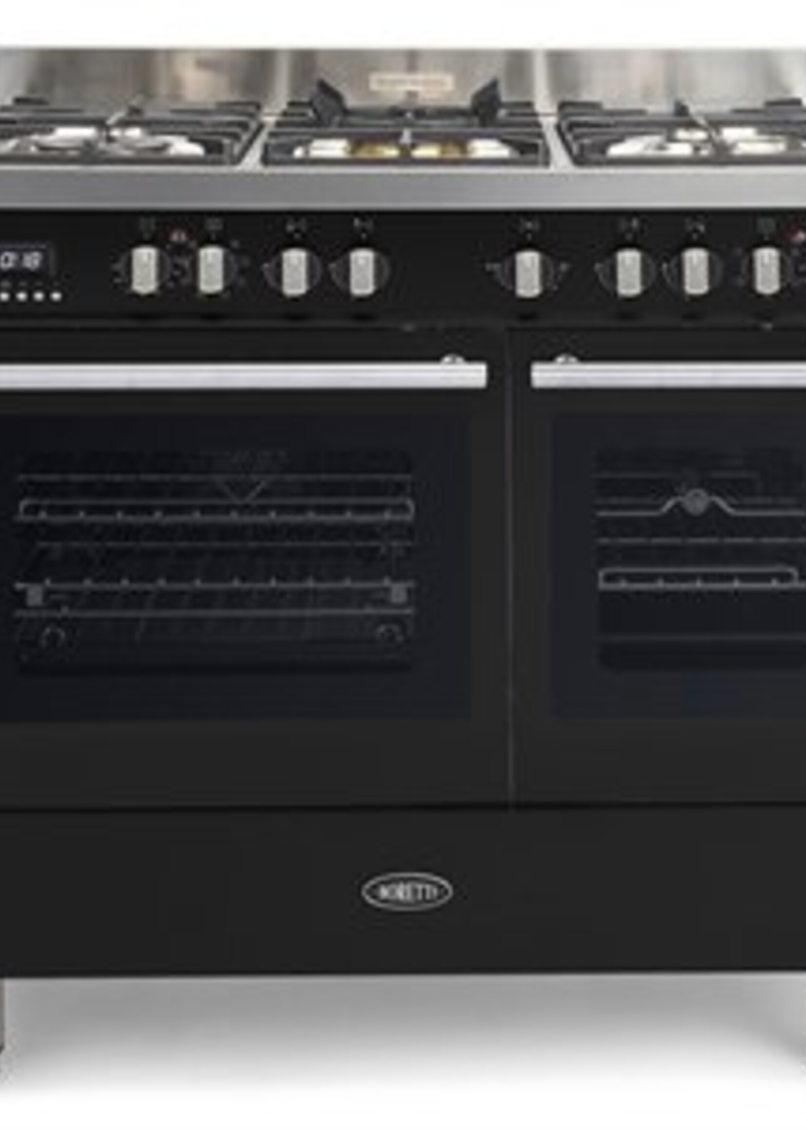 Boretti MFBG902ZW Milano fornuis 90 cm