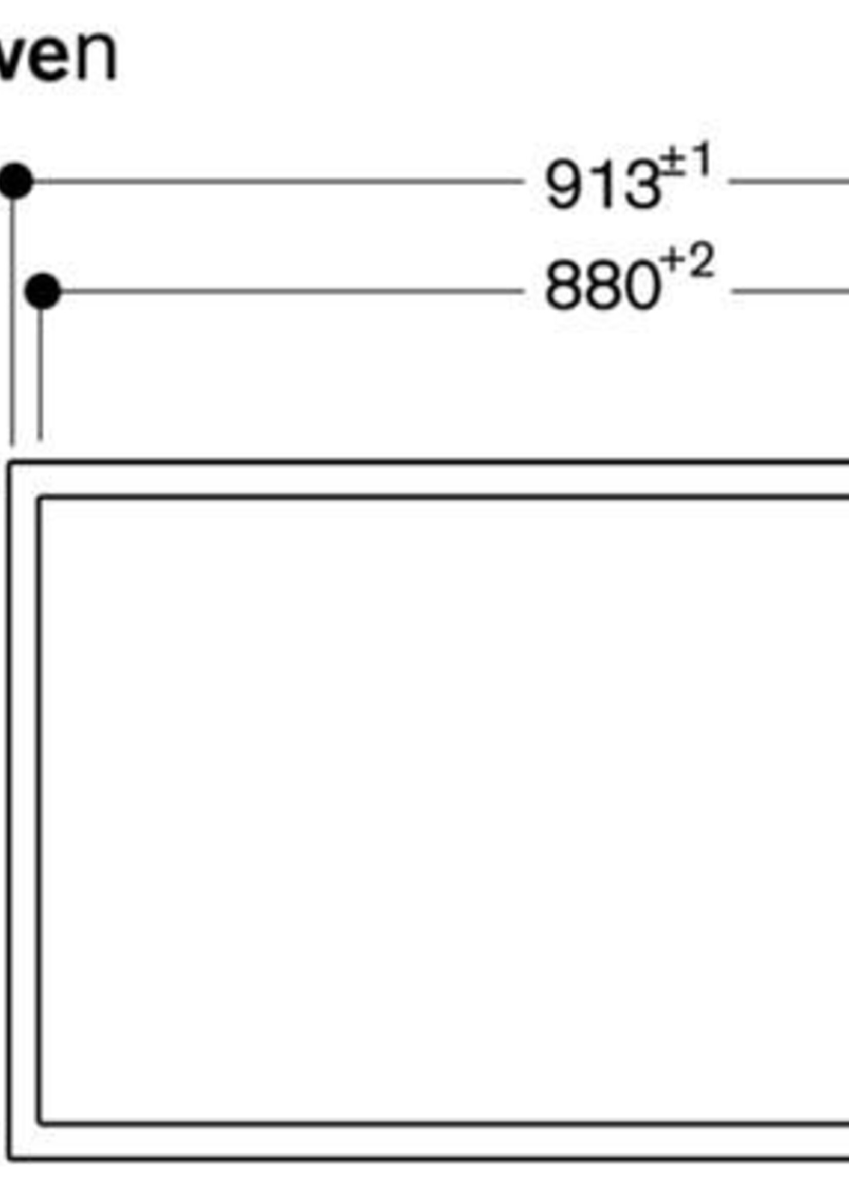 Gaggenau CX492100 Inductie kookplaat frameloos - 90 cm