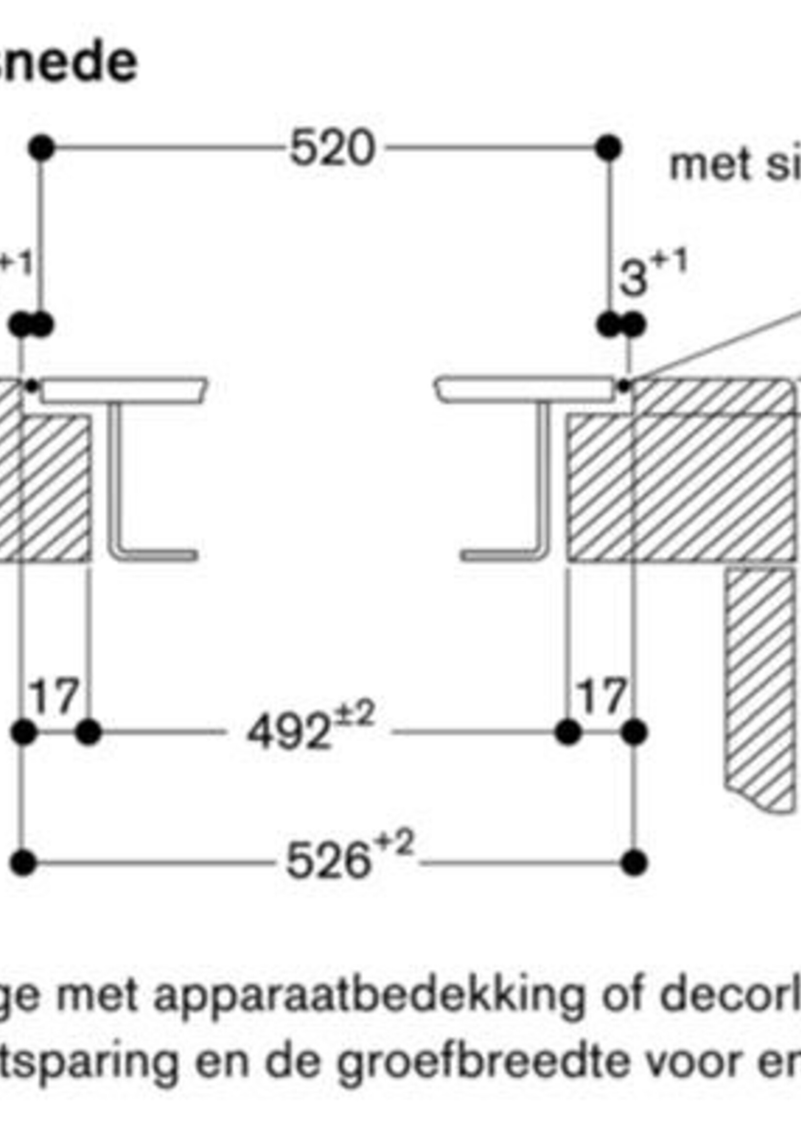 Gaggenau VI462111 400 serie flexinductie kookplaat