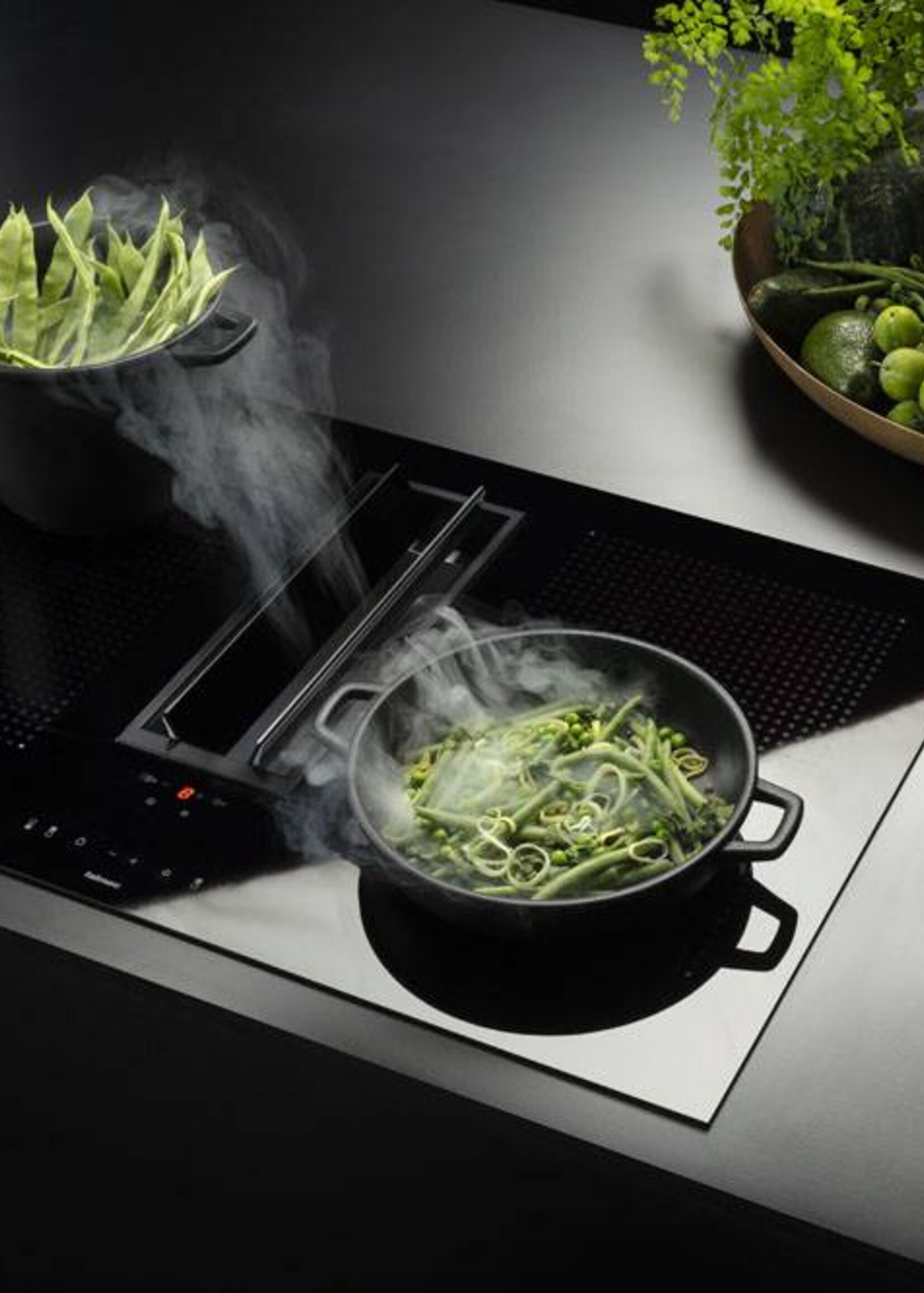 Falmec Quantum inductie kookplaat met afzuiging - 60 cm