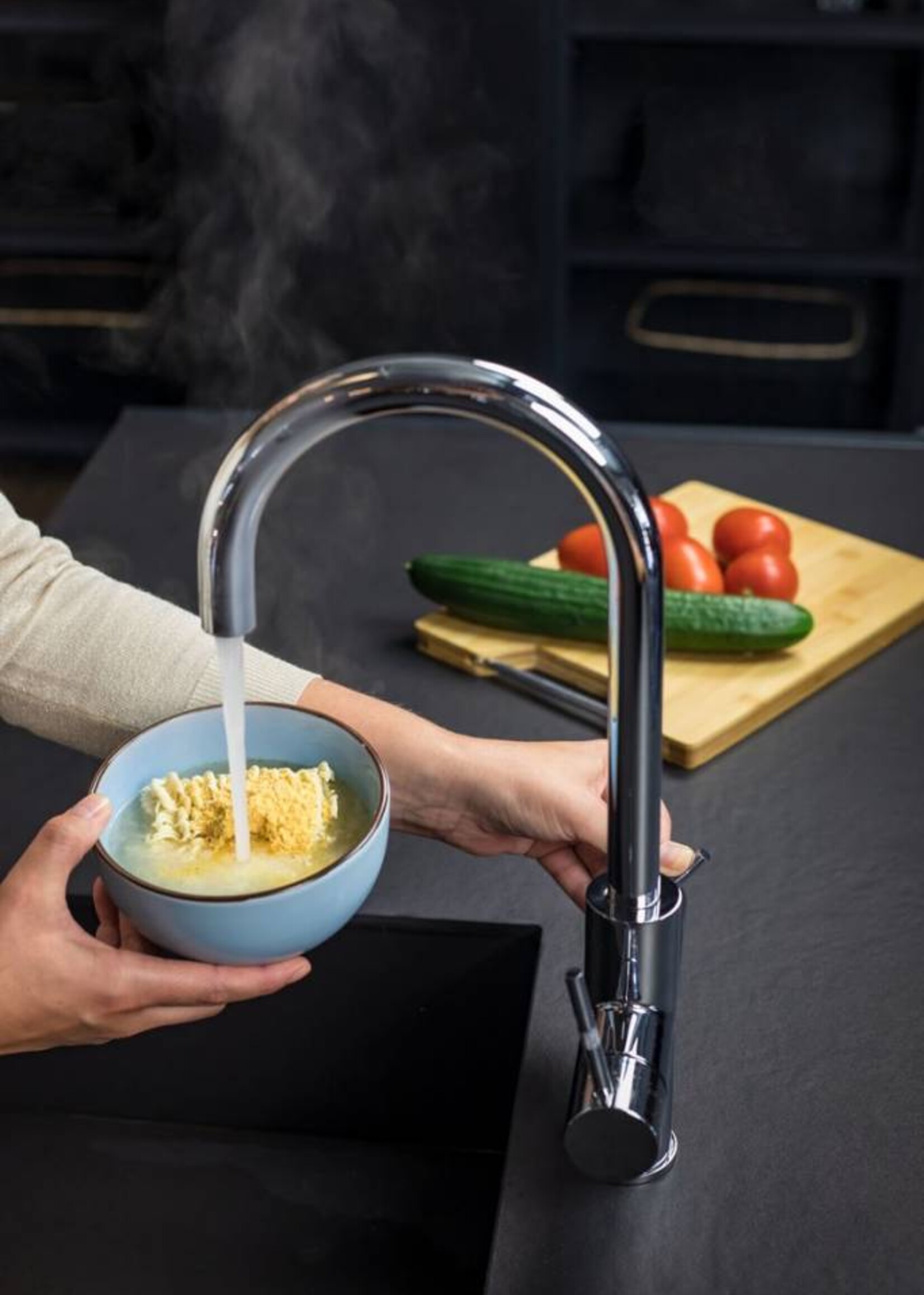 ACE BOIL  3 in 1 kokende keukentapkraan (chroom)