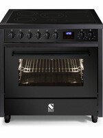 Steel E9F-5FI NF inductie fornuis zwart