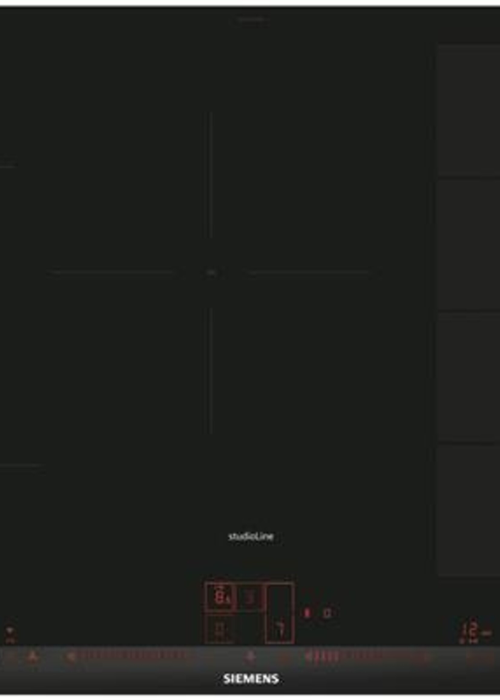 Siemens EX877LVV5E  studioLine inductie kookplaat - 80 cm