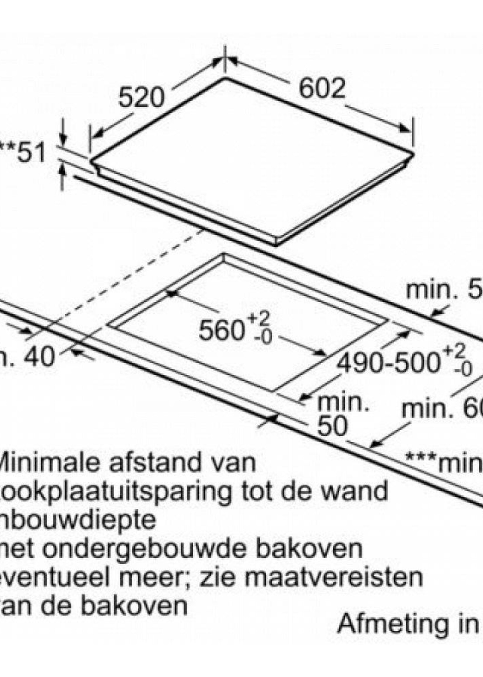 Siemens EH677FFC5E studioLine inductie kookplaat - 60 cm