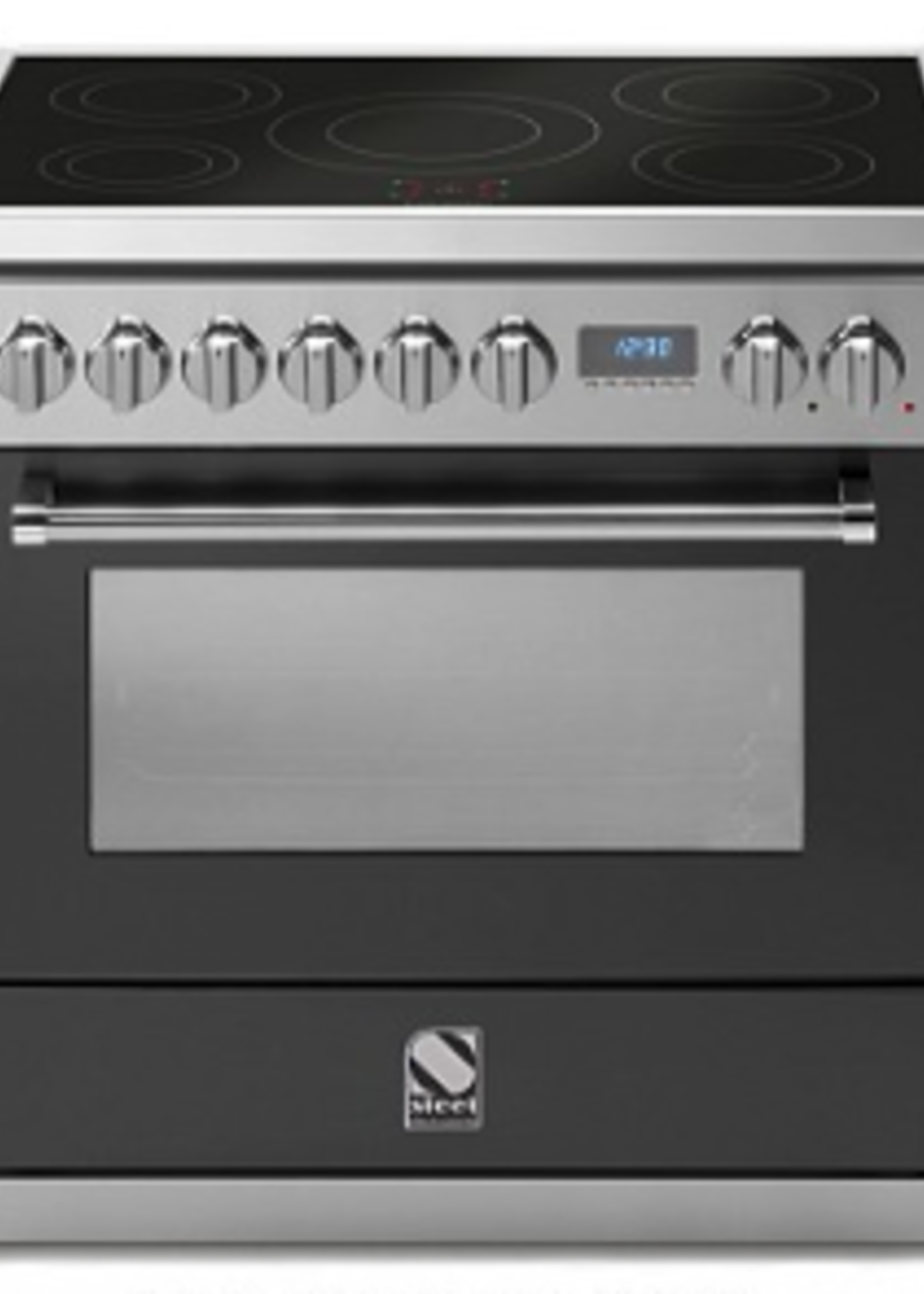 Steel G9F4MAN gas fornuis 90cm