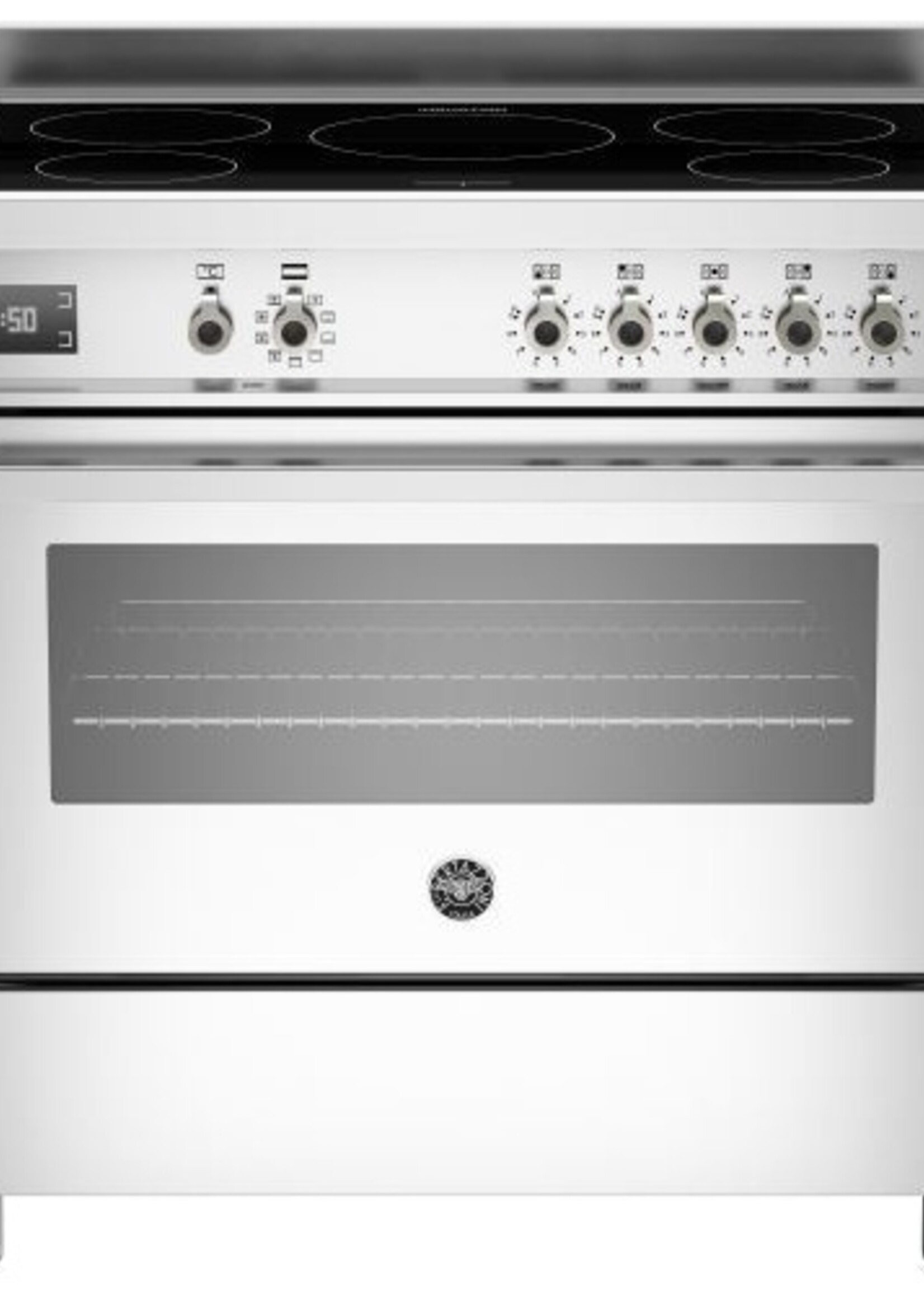 Bertazzoni PRO90 5IND MFE S XT 90cm inductiefornuis