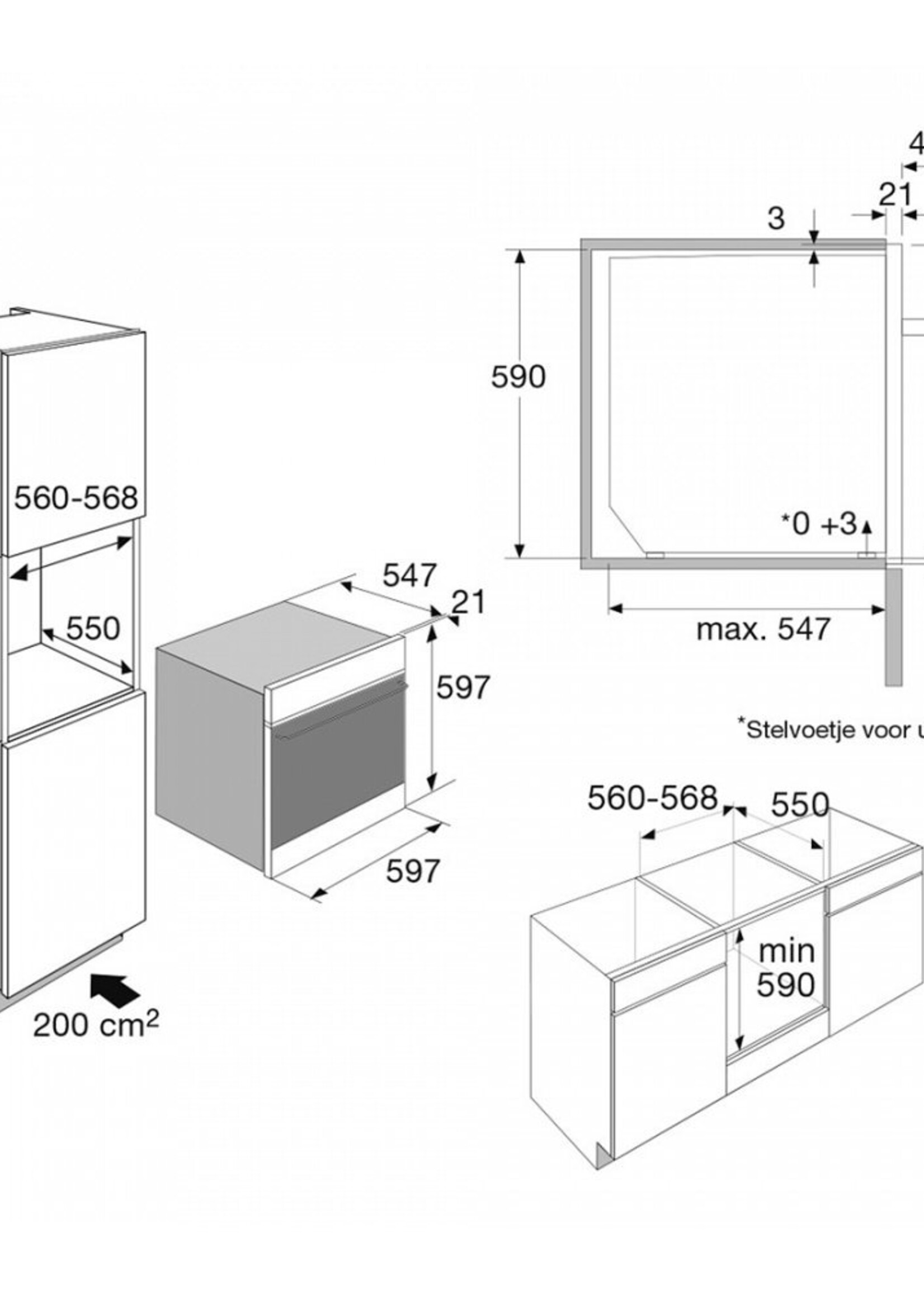 Atag CS6611D combi stoomoven 60cm