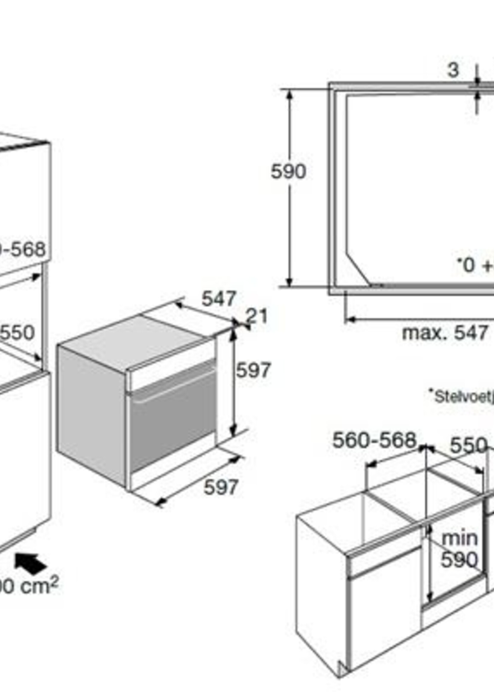 Atag OX6511C solo oven 60cm
