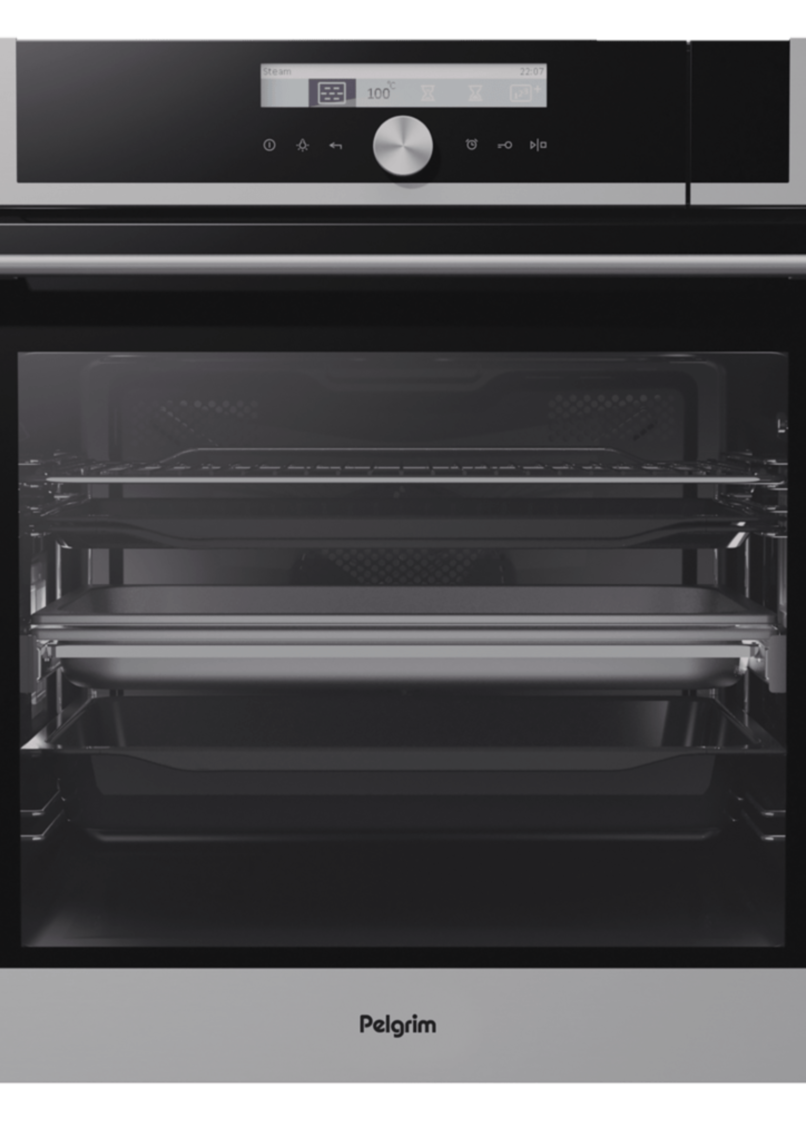 Pelgrim OVS626RVS combi stoomoven