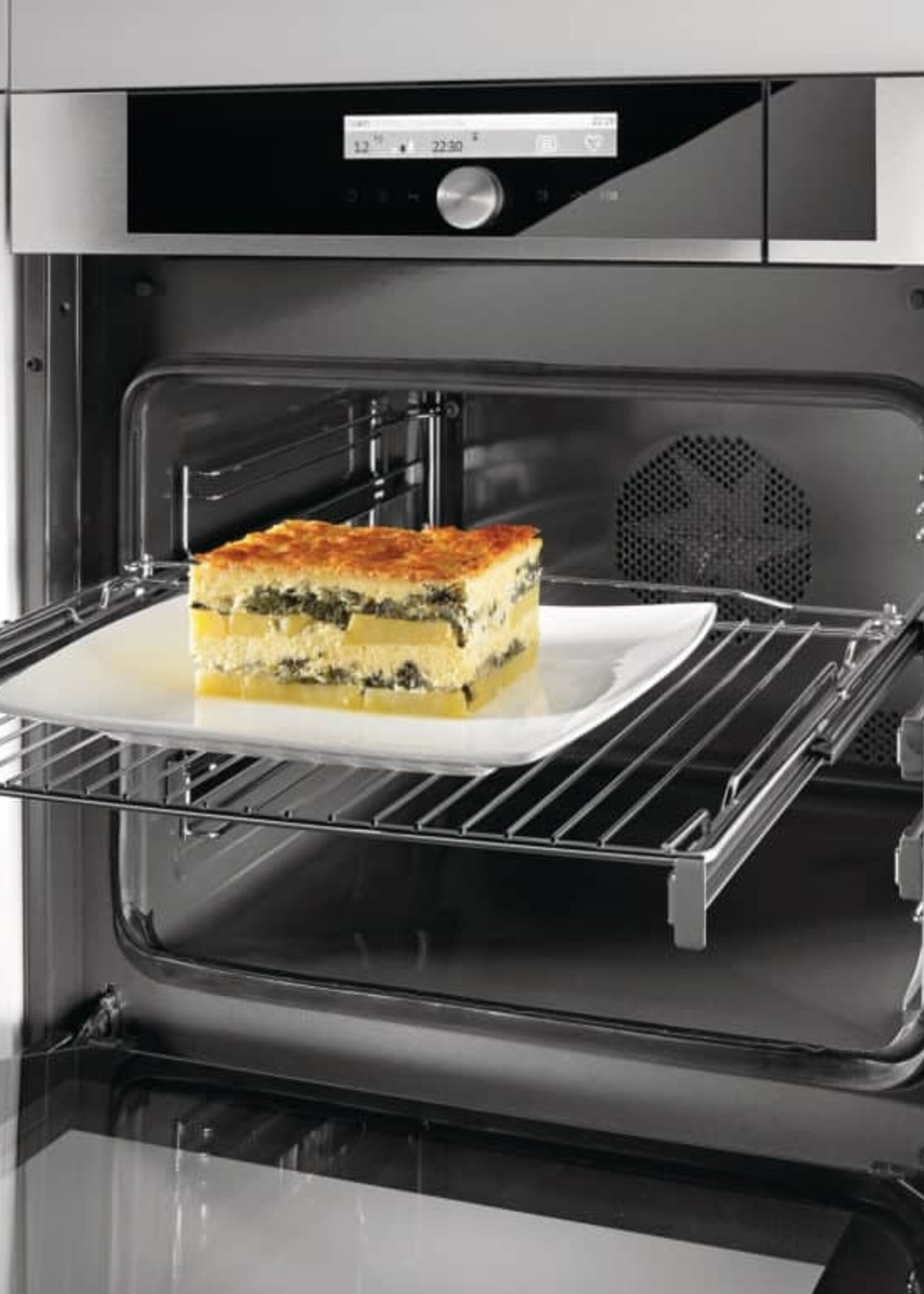 Pelgrim OVS626RVS combi stoomoven