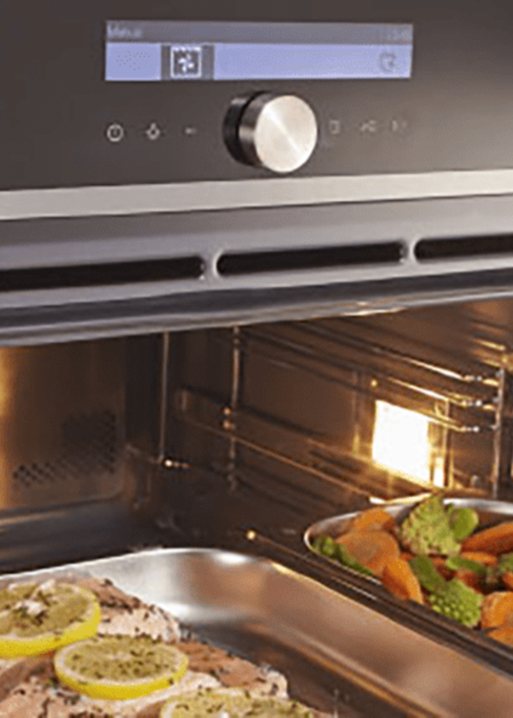 Pelgrim OVS626RVS combi stoomoven