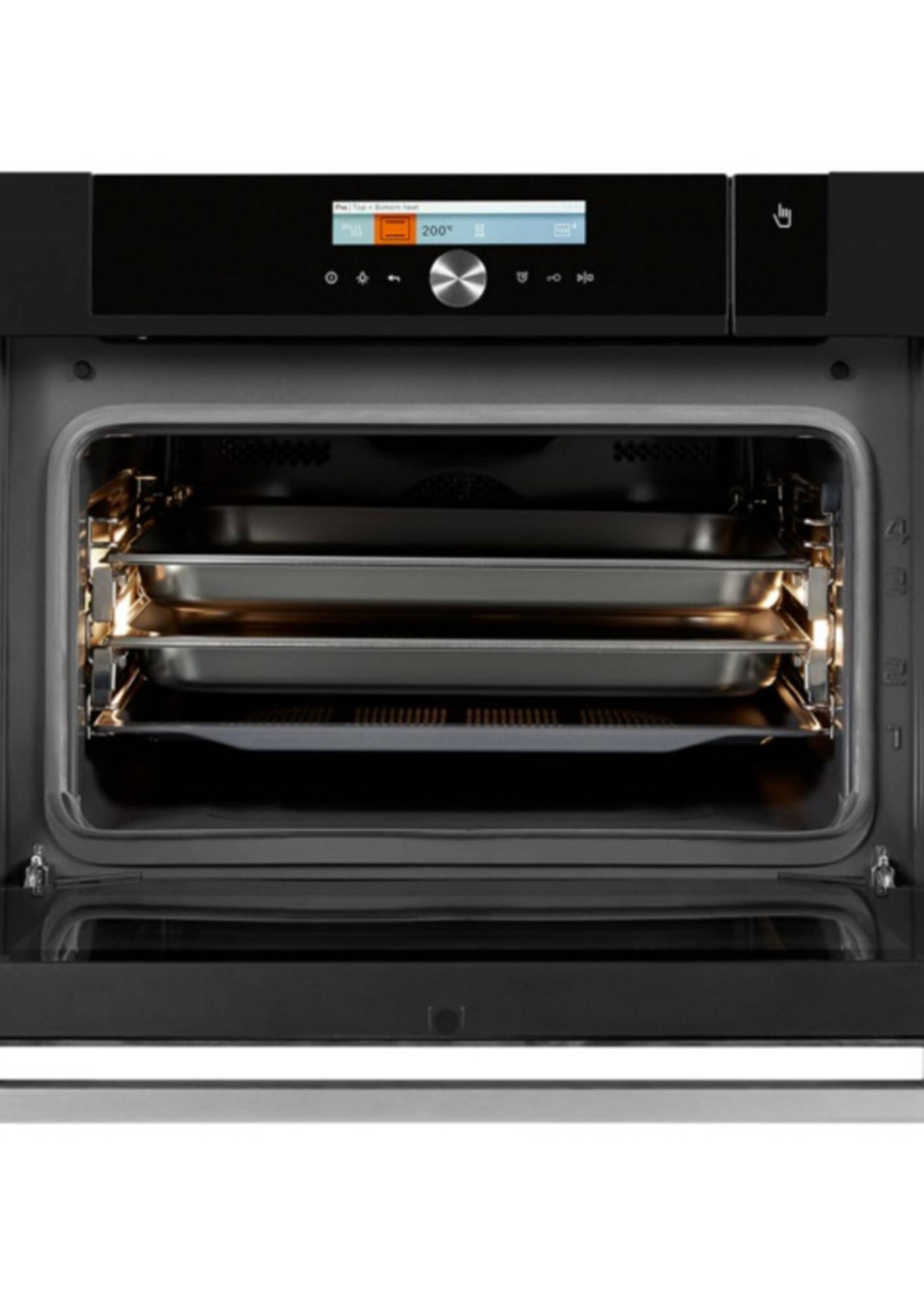 Pelgrim OVS824MAT combi stoomoven 45cm