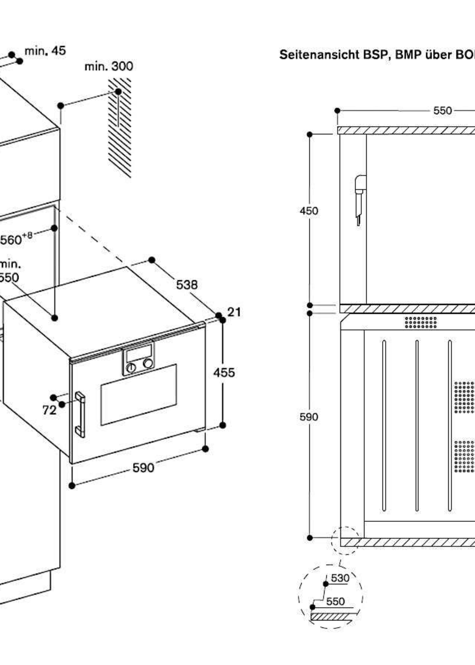Gaggenau BMP250100 combi magnetron