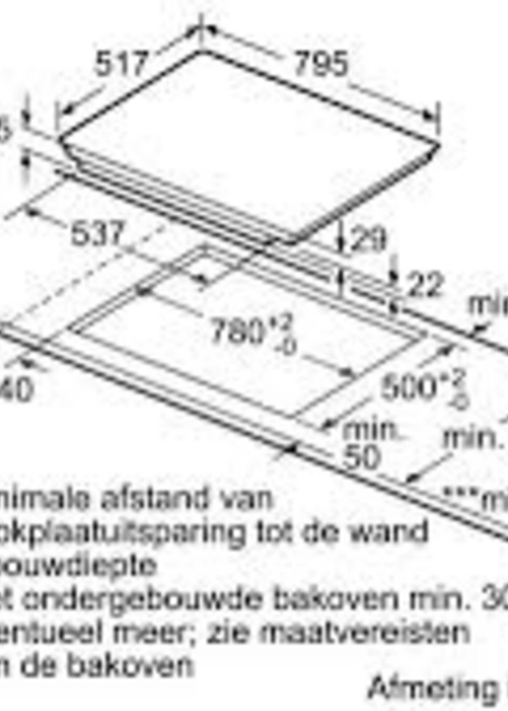 Siemens ED845FWB5E studioLine inductie kookplaat - 80 cm
