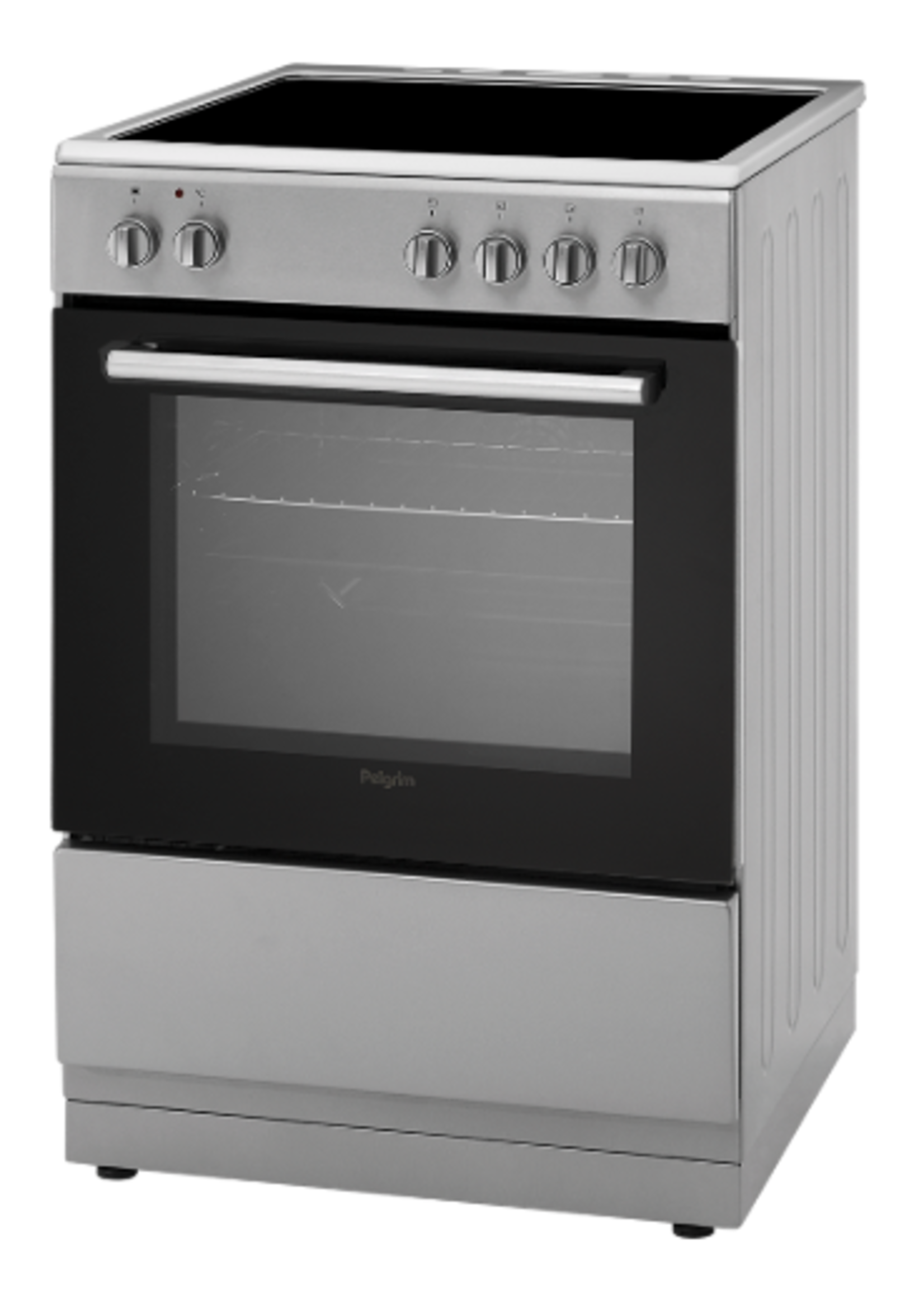 Pelgrim PFI7160RVS inductie fornuis