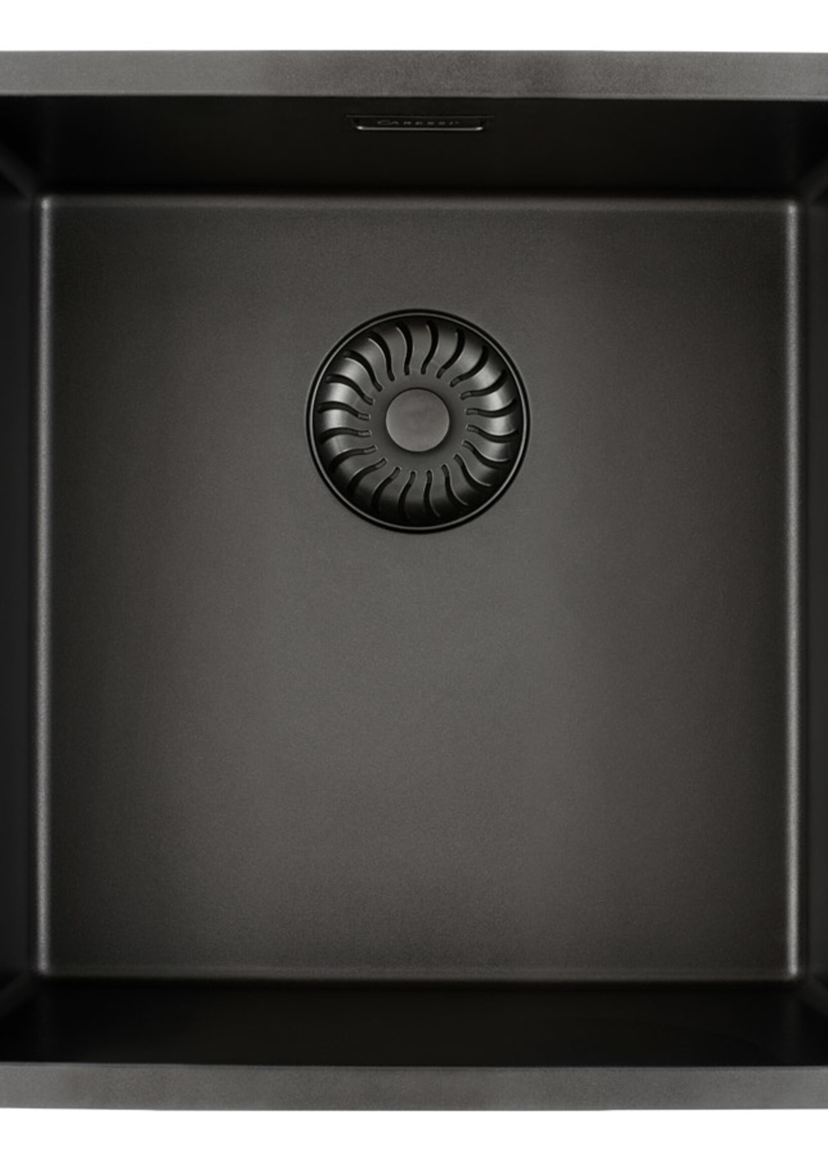 Caressi CAGRPP40BK-FL spoelbak zwart