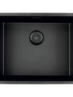 Caressi CAGRPP50BK-FL spoelbak zwart