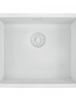 Caressi CAGRPP50WH-FL spoelbak wit