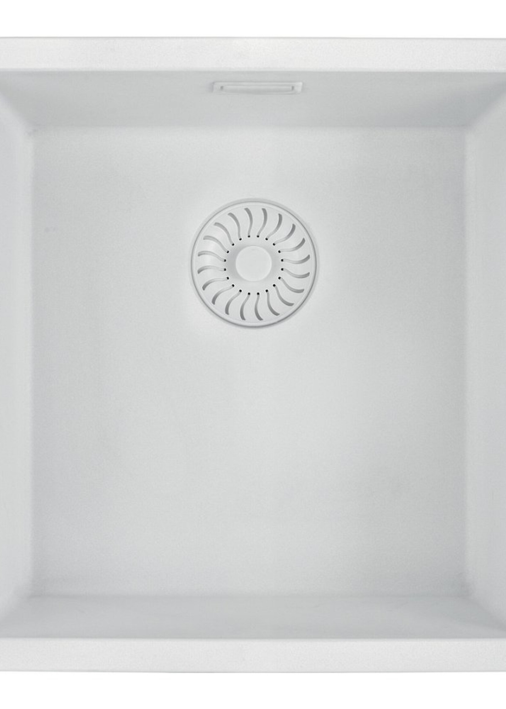 Caressi CAGRPP40WH-FL spoelbak wit