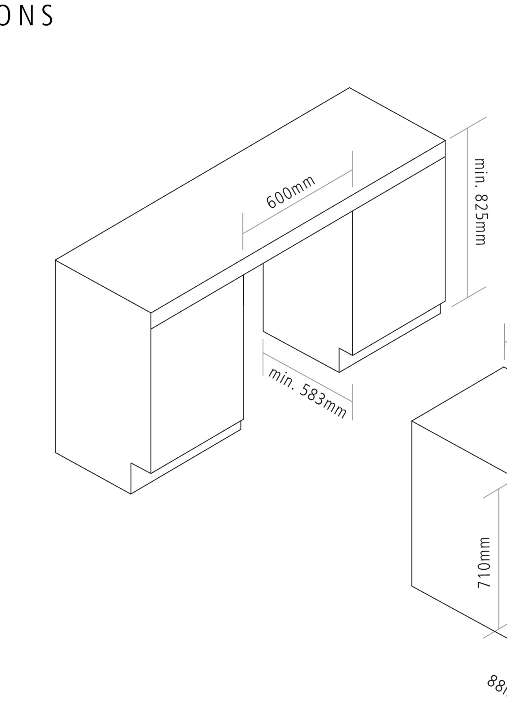 Airo Design UWi6160 onderbouw wijnkoelkast