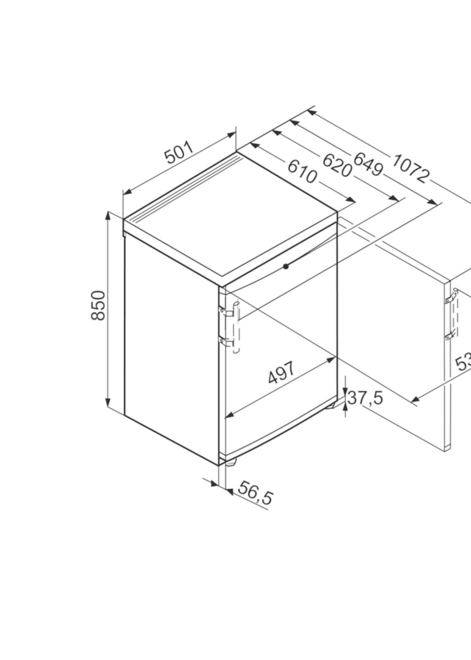 Liebherr Tsl 1414 koelkast