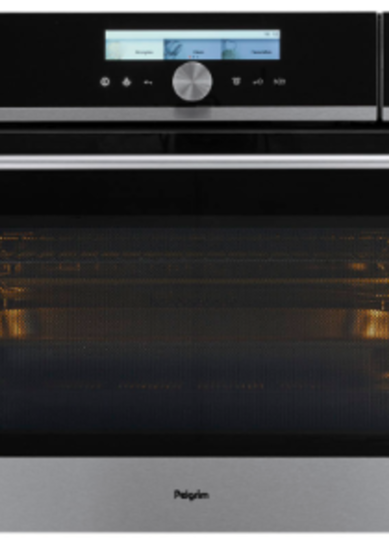 Pelgrim COS824RVS combi-stoomoven met magnetronfunctie
