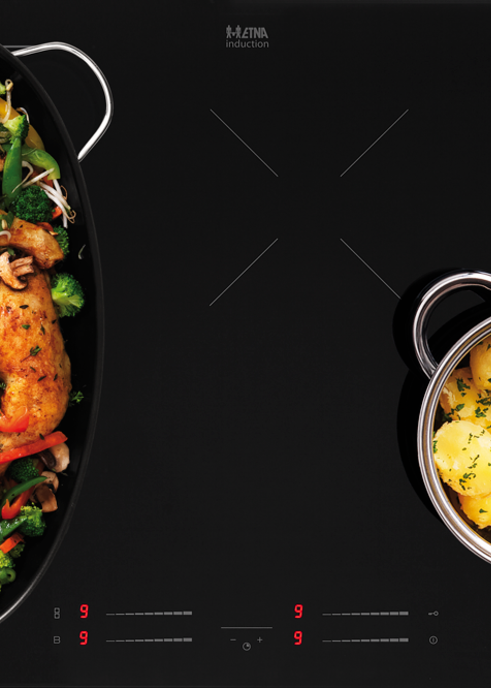 Etna KIF577ZT Inductie kookplaat - 77 cm