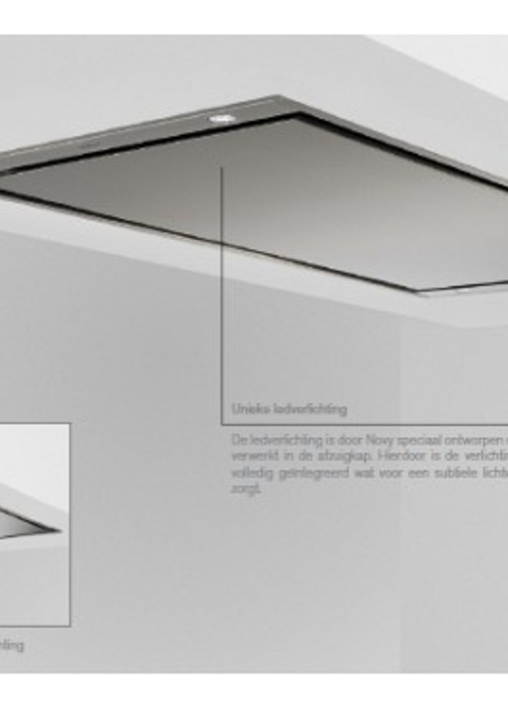 Novy 6833 plafondunit pureline (zonder verlichting)