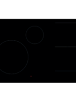 Atag HI08471EV inductie kookplaat - 80 cm