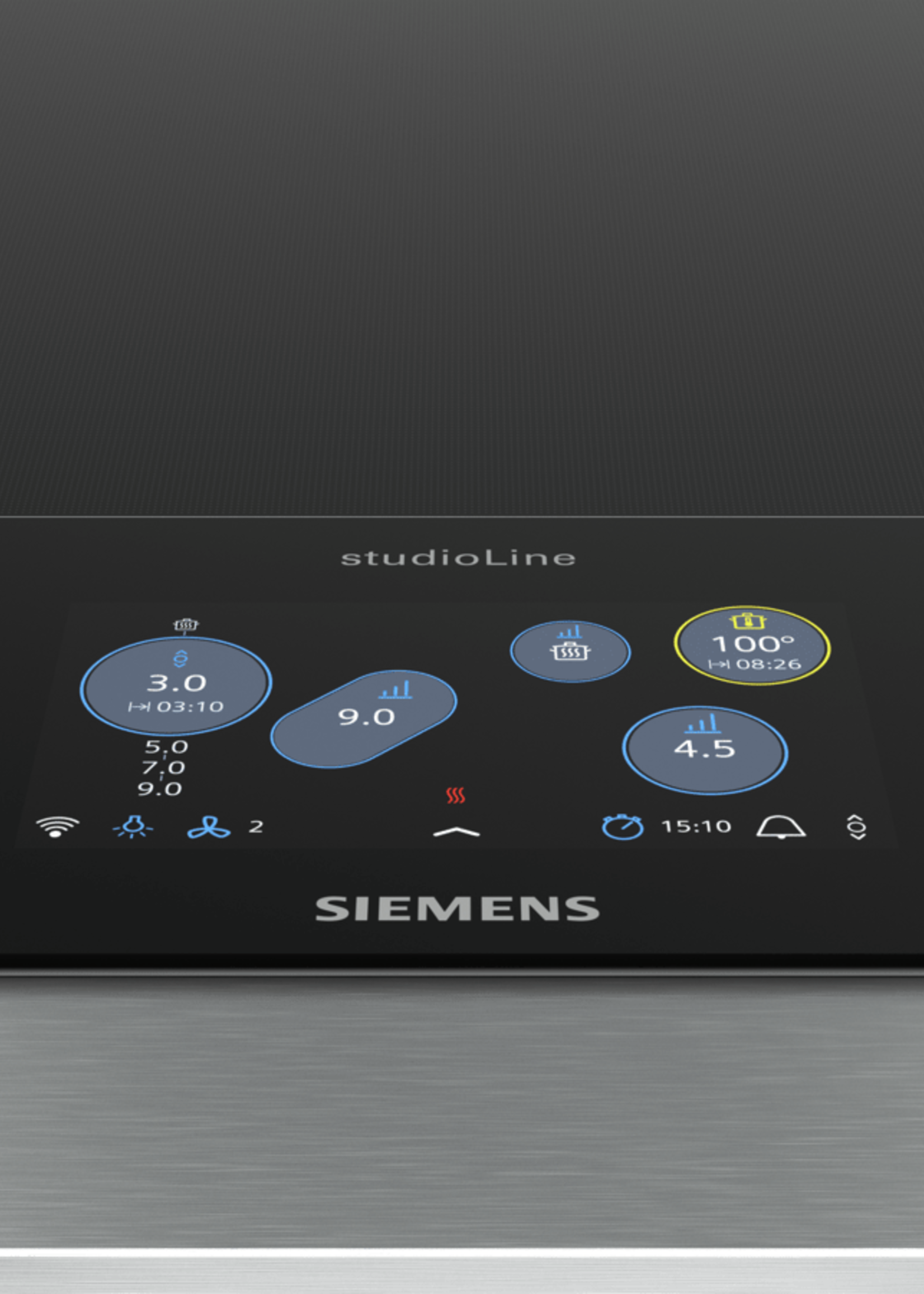 Siemens EZ877KZY1E studioLine inductie kookplaat - 80 cm