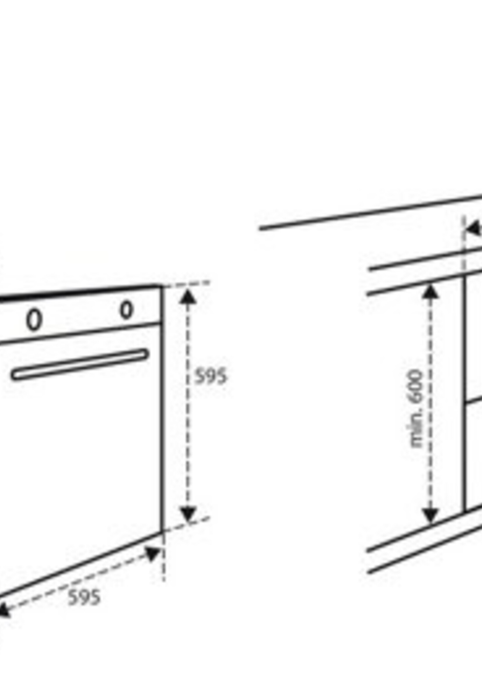 Inventum IOC6070GK inbouw oven