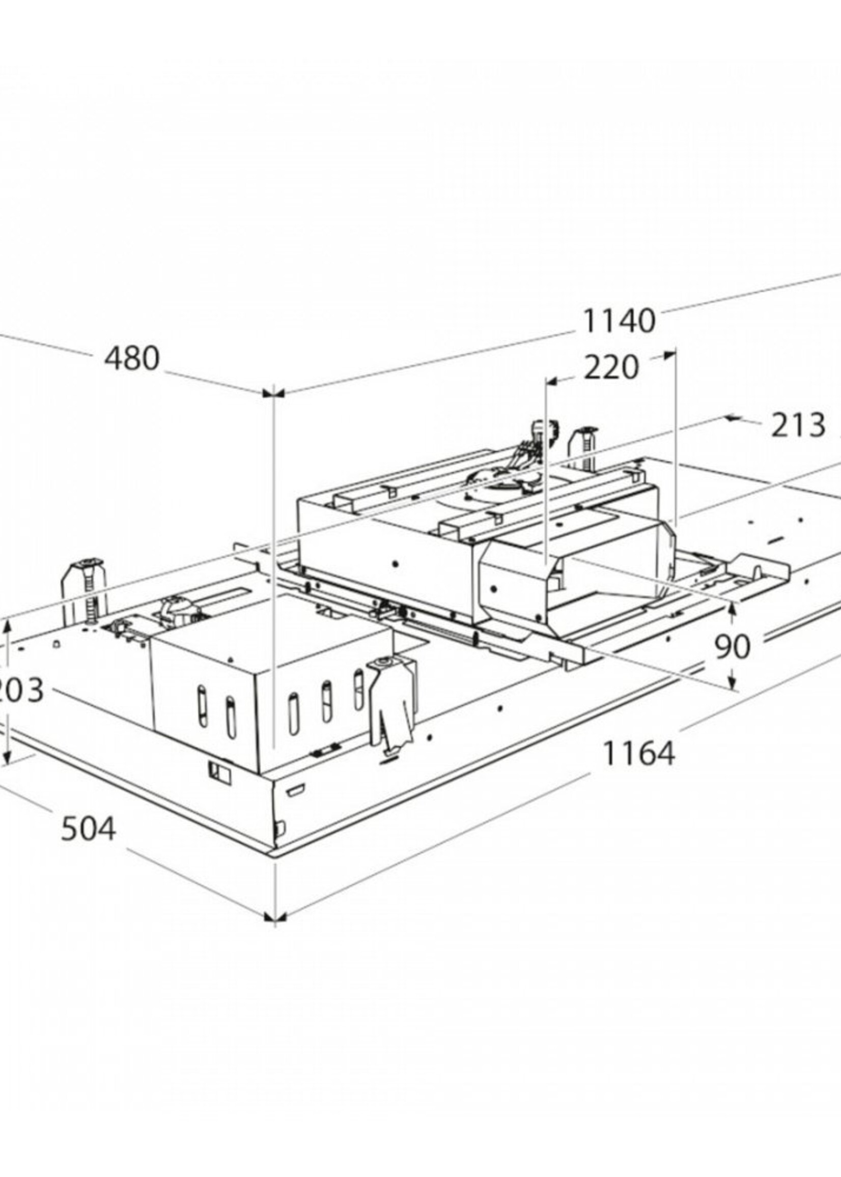 Atag CU12554TMM plafondunit