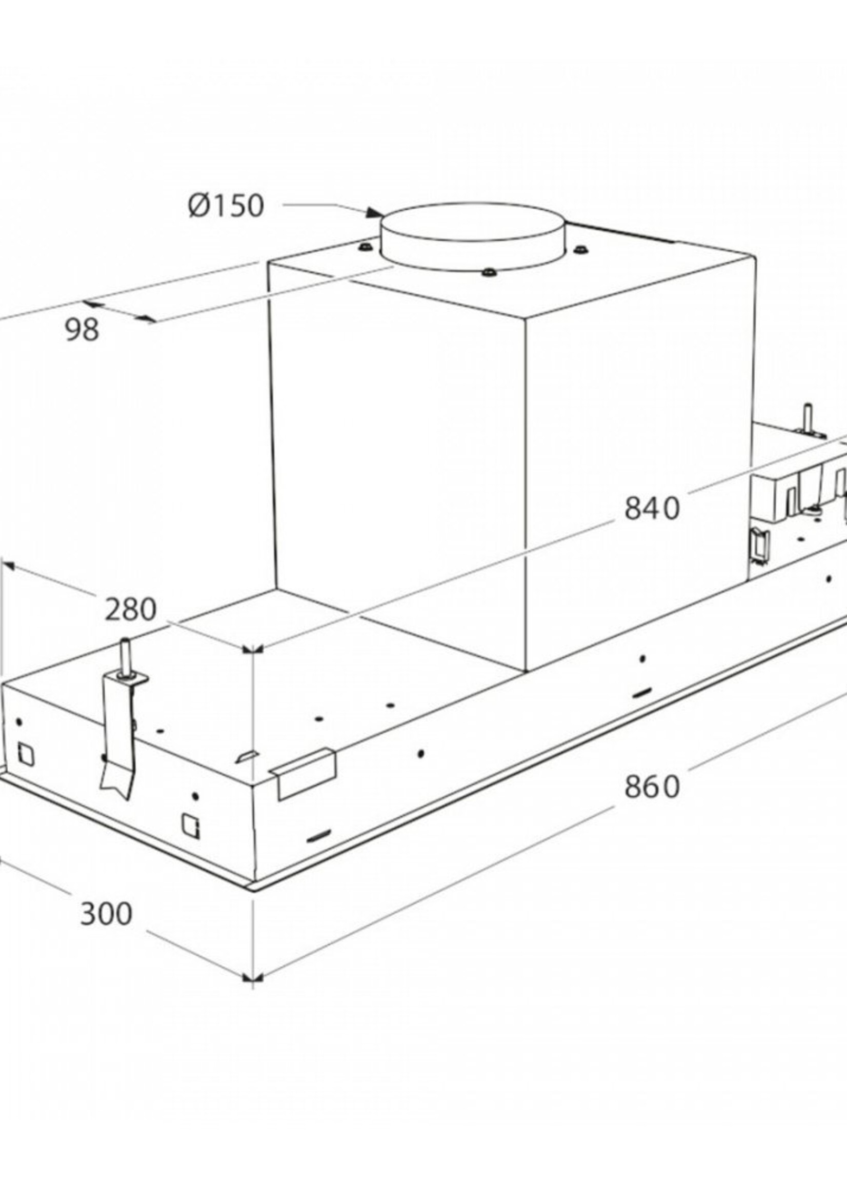 Atag WU9054TMM plafondunit