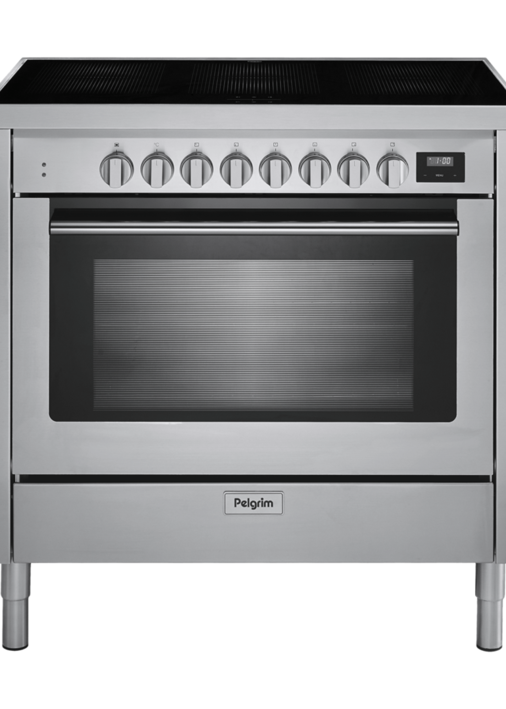 Pelgrim IF960RVS Inductie fornuis