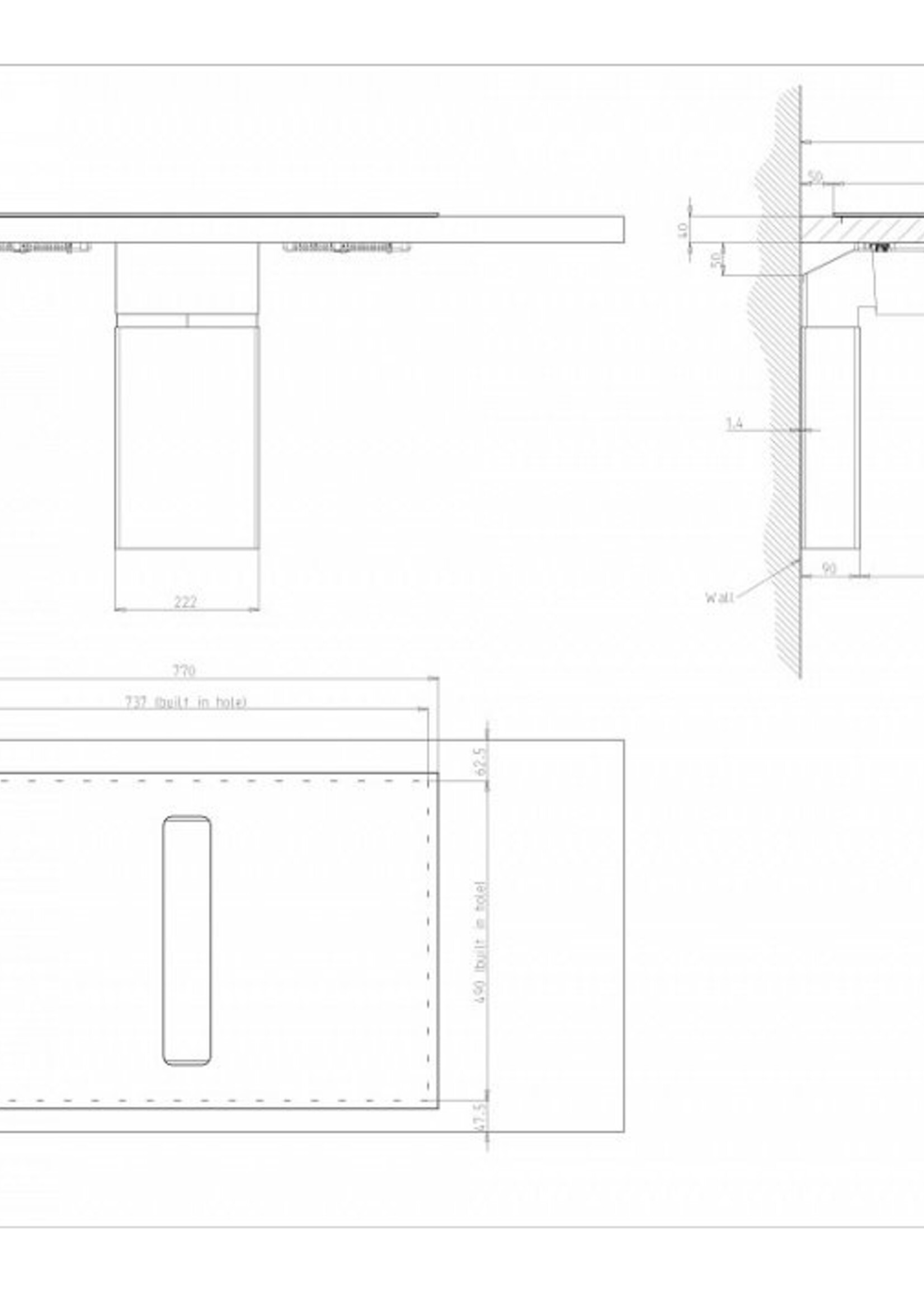 Senza Nome HIKA 774100 kookplaat met afzuiging