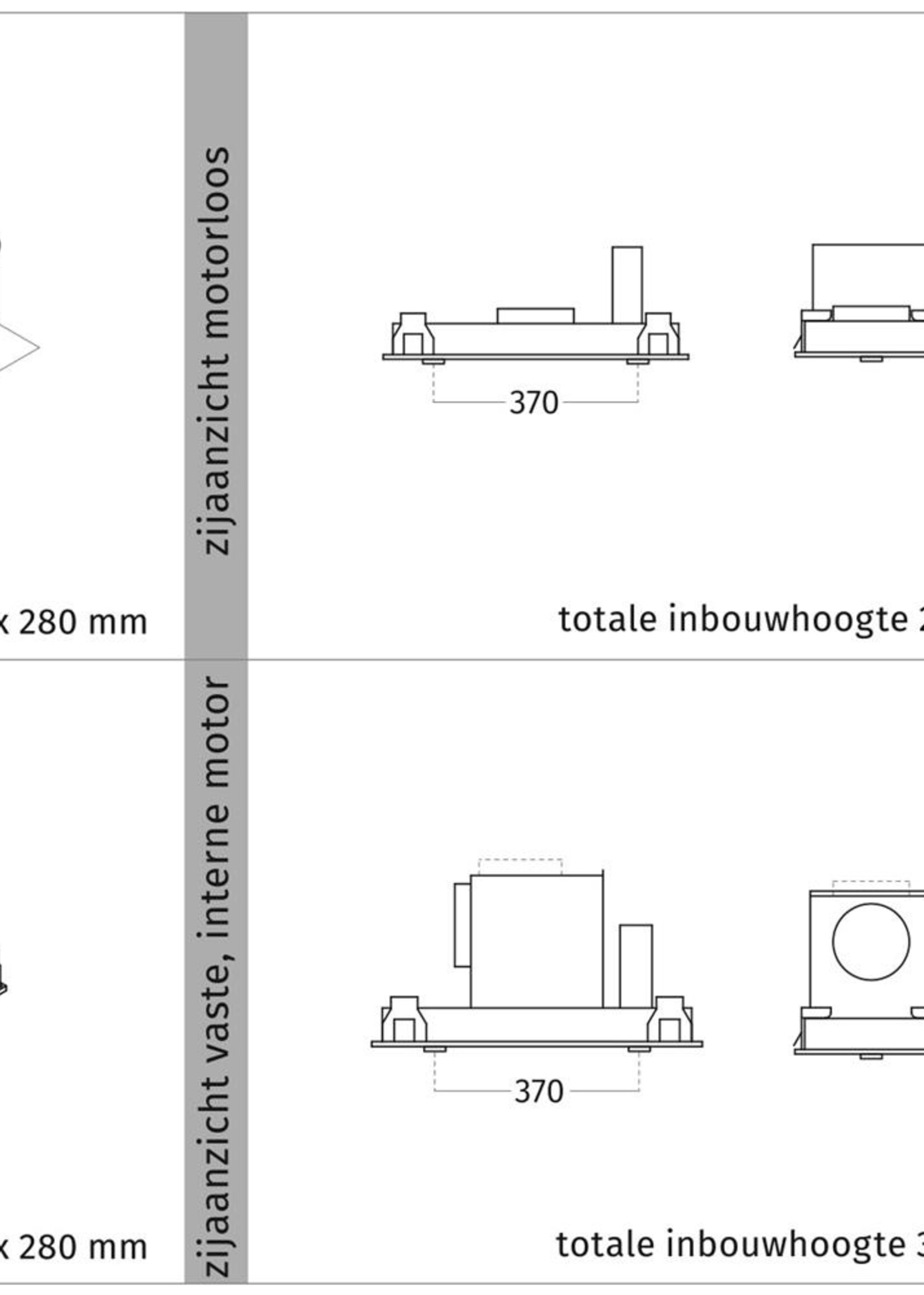 Wave 3663.10 Inbouwunit
