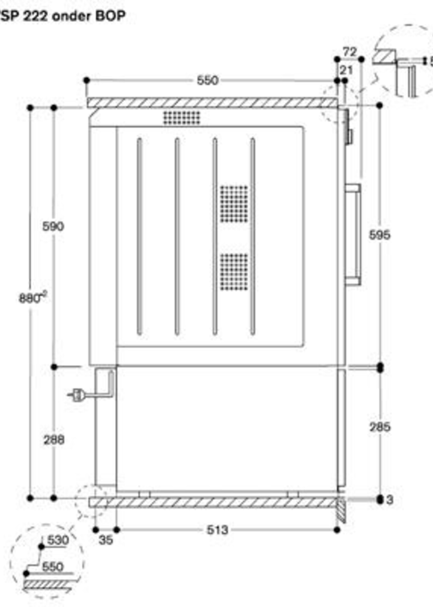 Gaggenau WSP222110 warmhoudlade