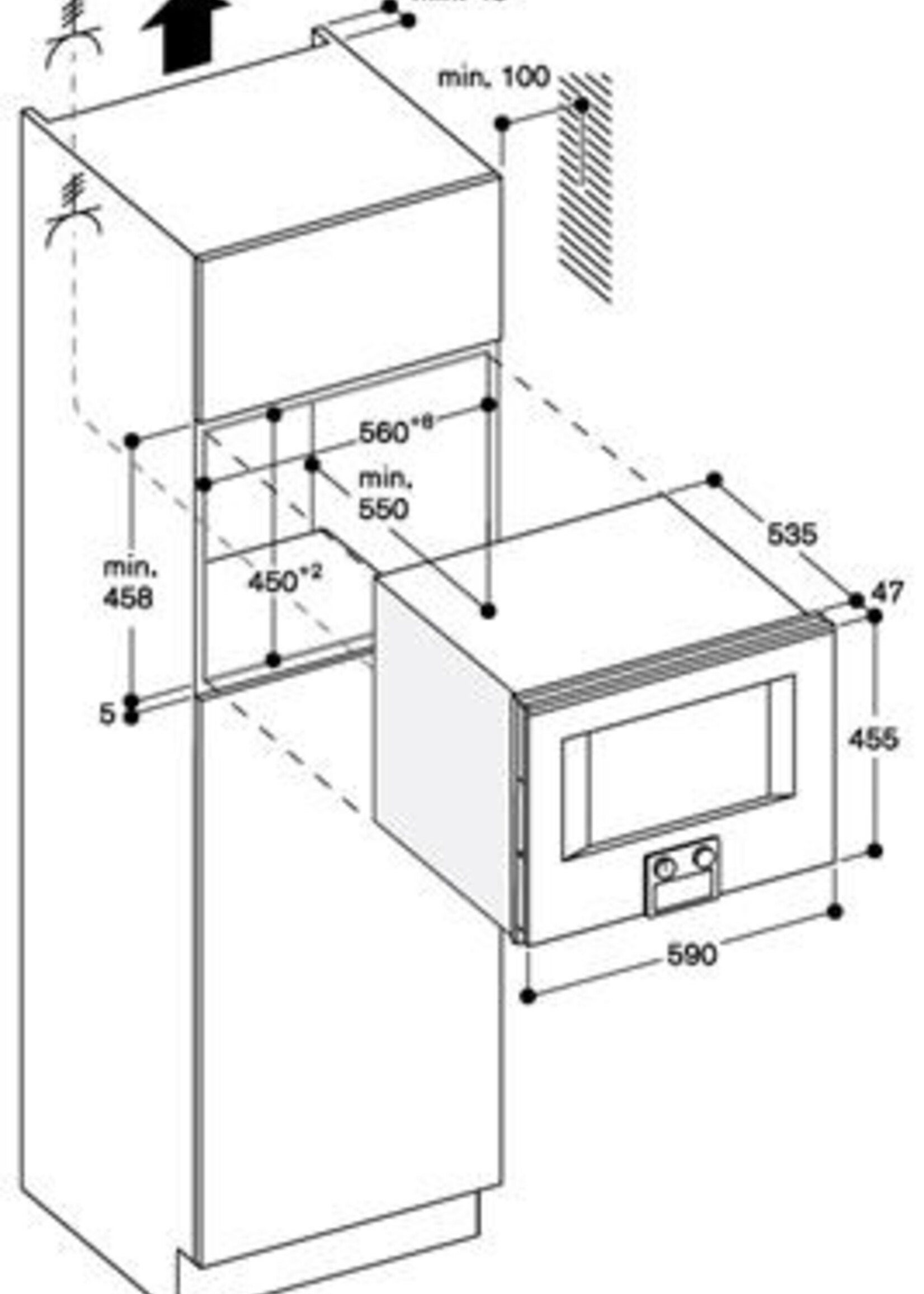 Gaggenau BM454110 Combi magnetron