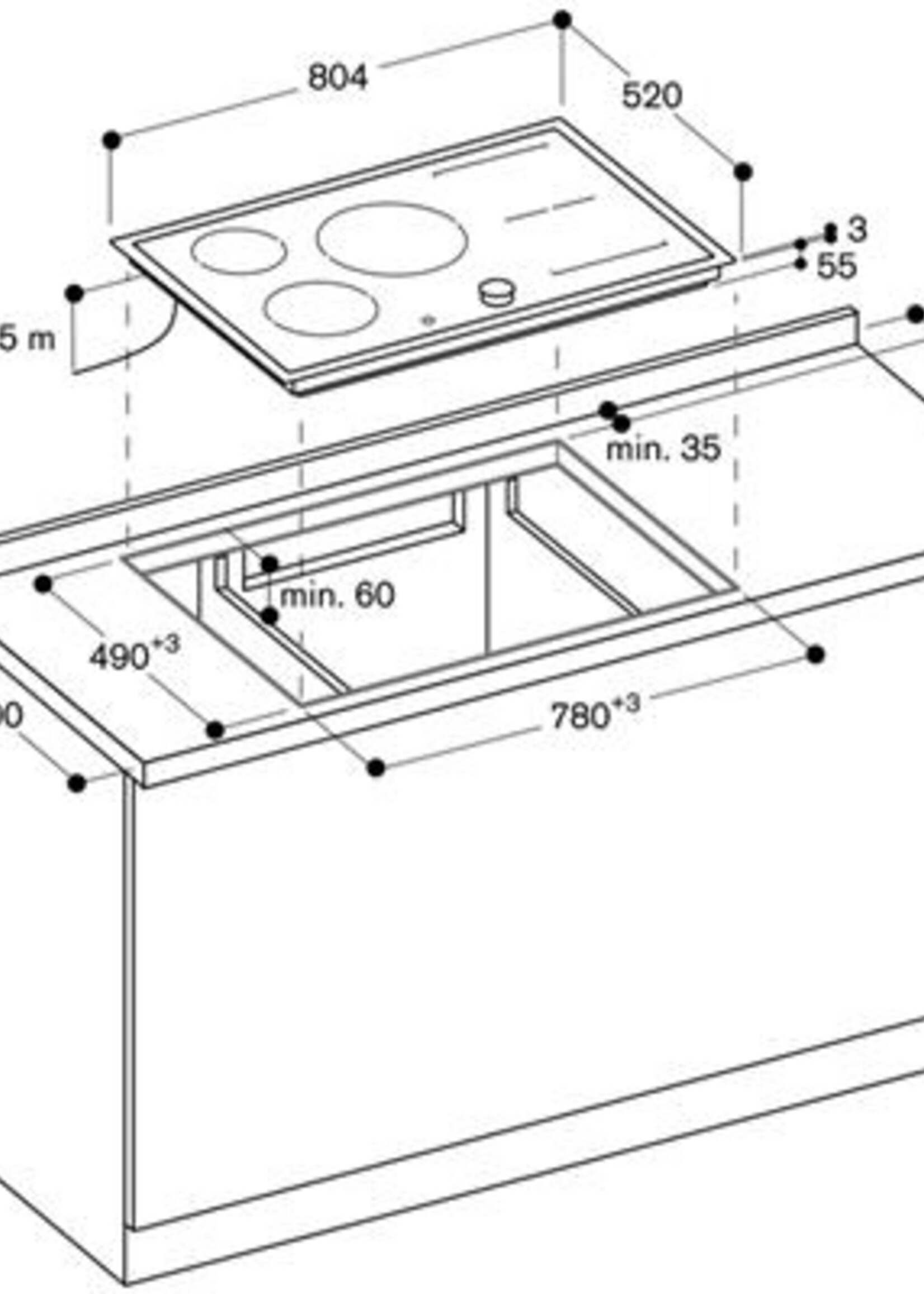 Gaggenau CI283112 Inductie kookplaat - 80 cm
