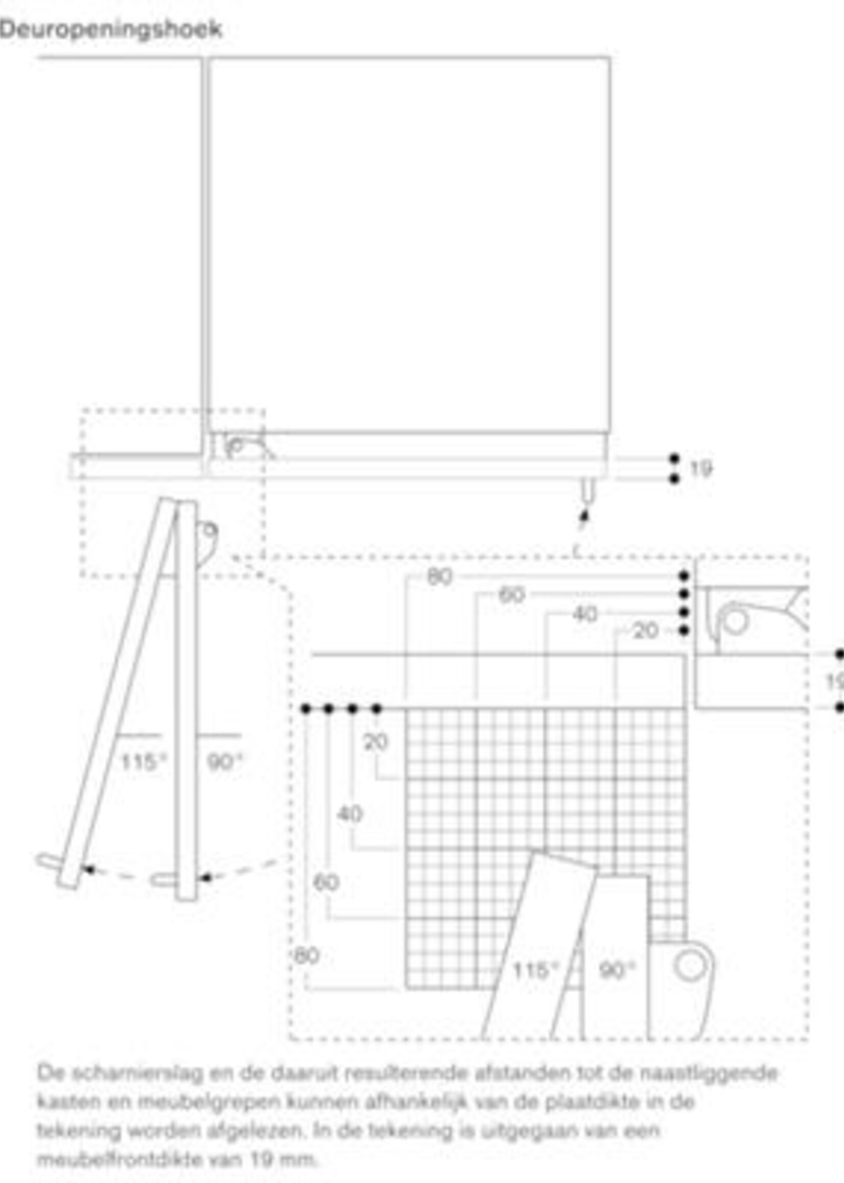 Gaggenau RF461304 Inbouw vrieskast
