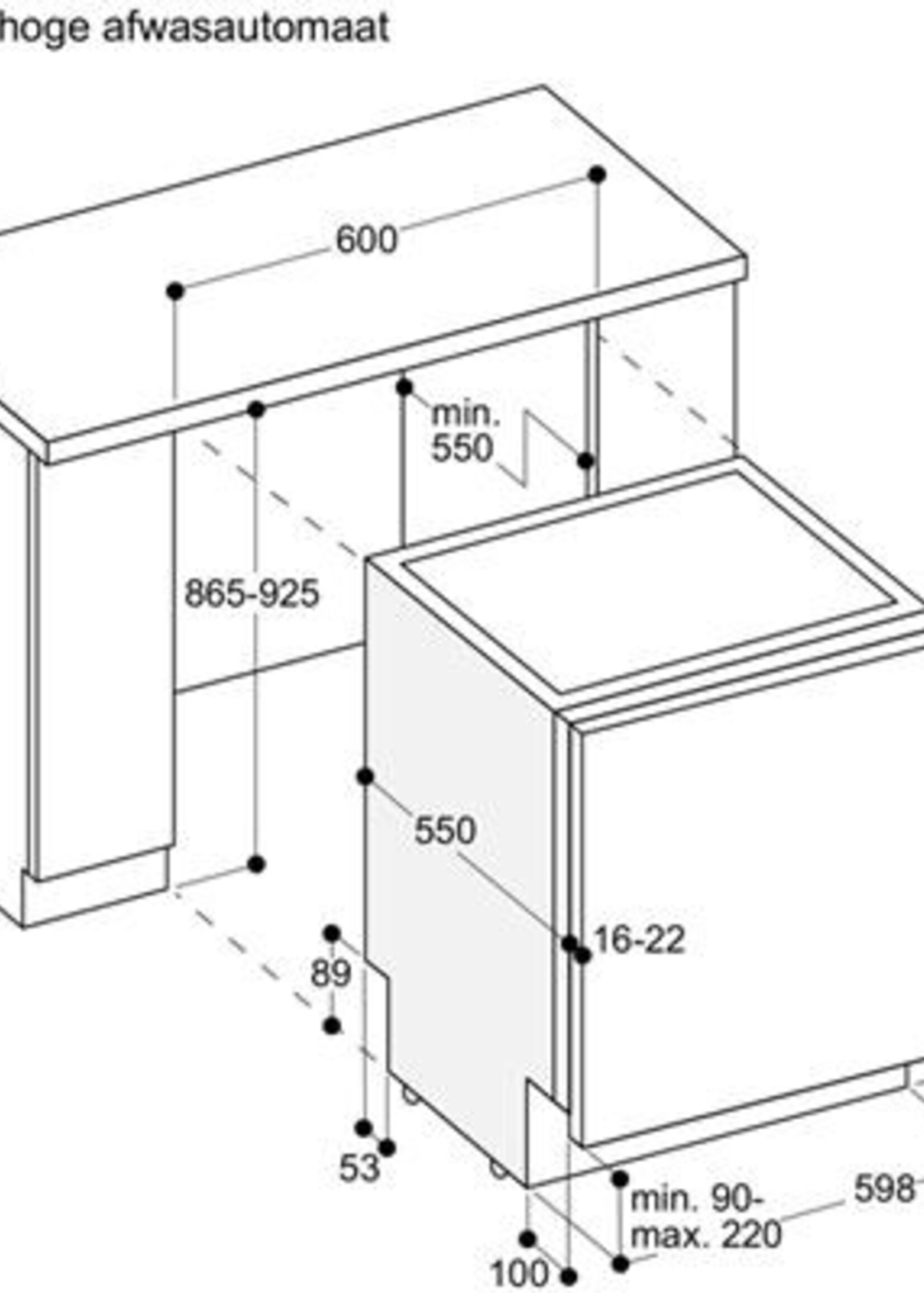 Gaggenau DF261166F Inbouw vaatwasser