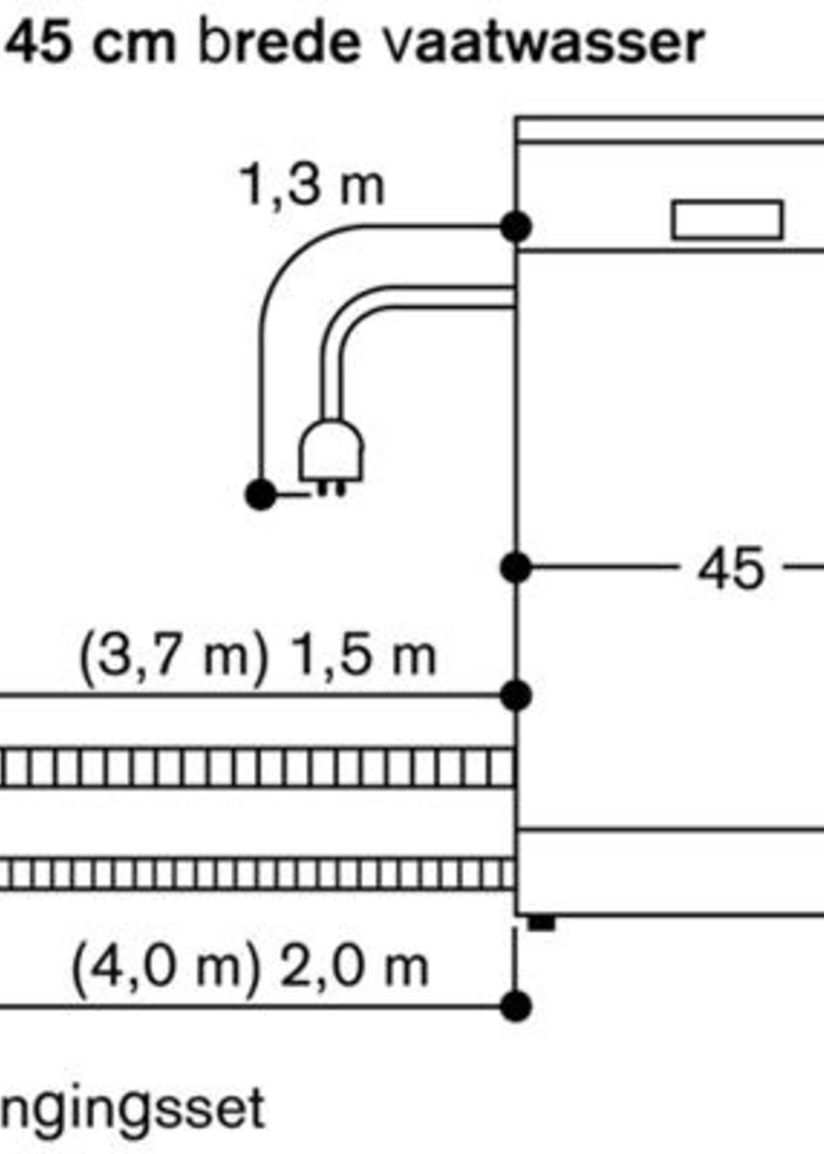 Gaggenau DF250141 Inbouw vaatwasser